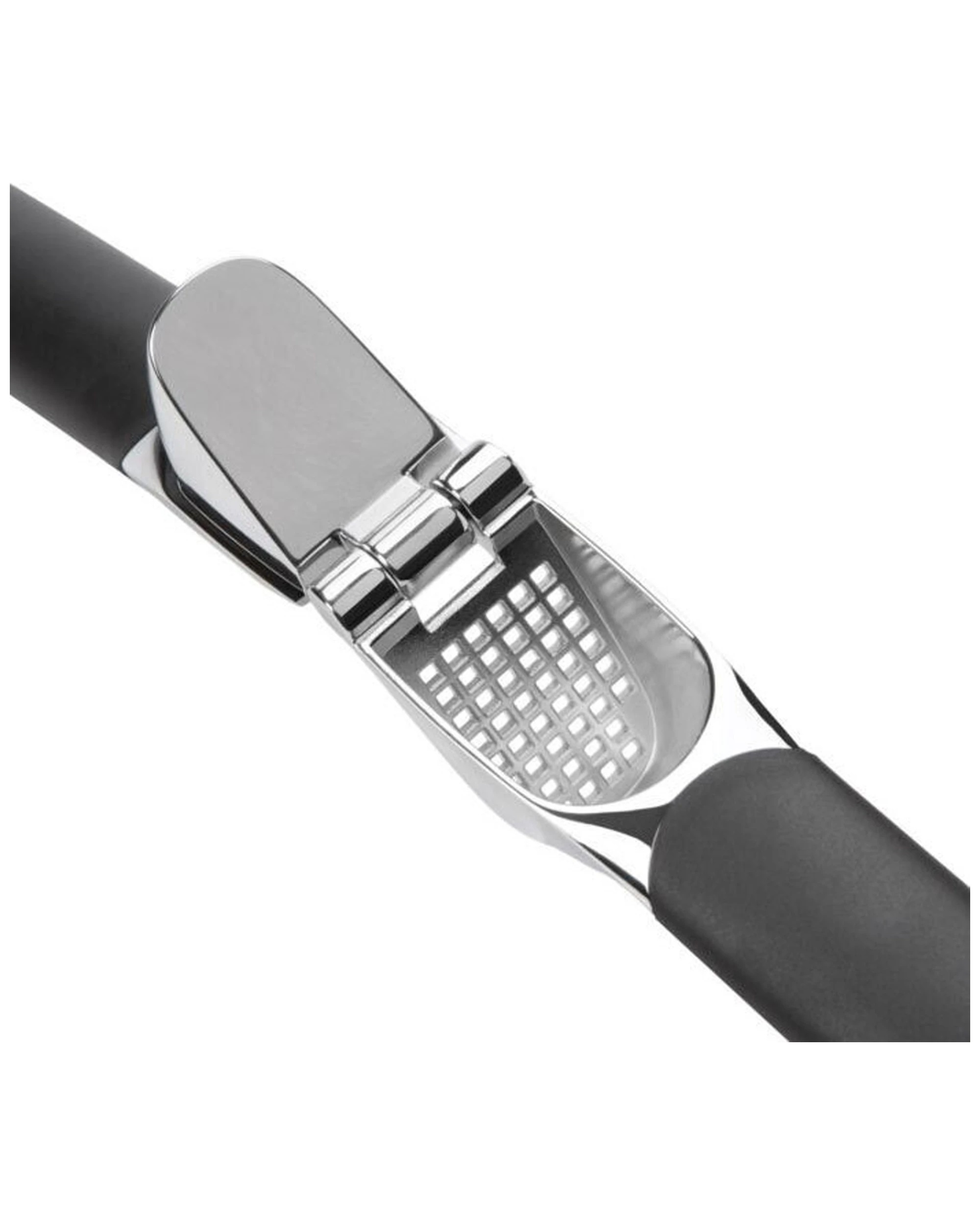 5 Oxo Good Grips Garlic Press Die-cast Zinc Built-in Cleaner Non-slip Grip - Black, 5 of 6