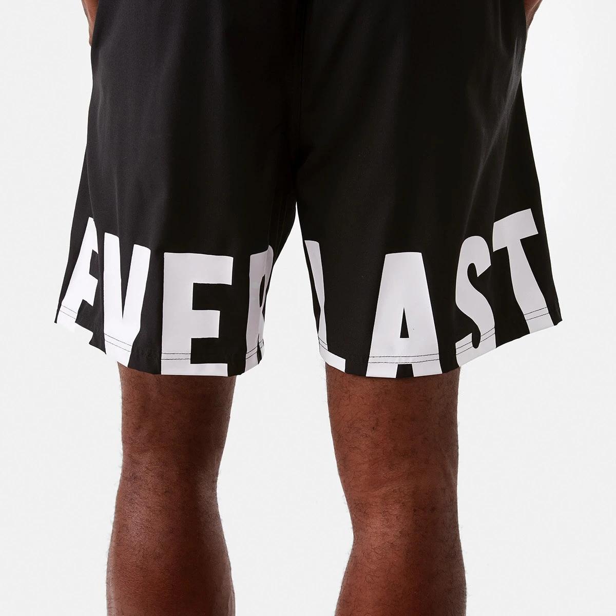 6 Everlast Mens Stretch Woven Shorts Black, 6 of 7