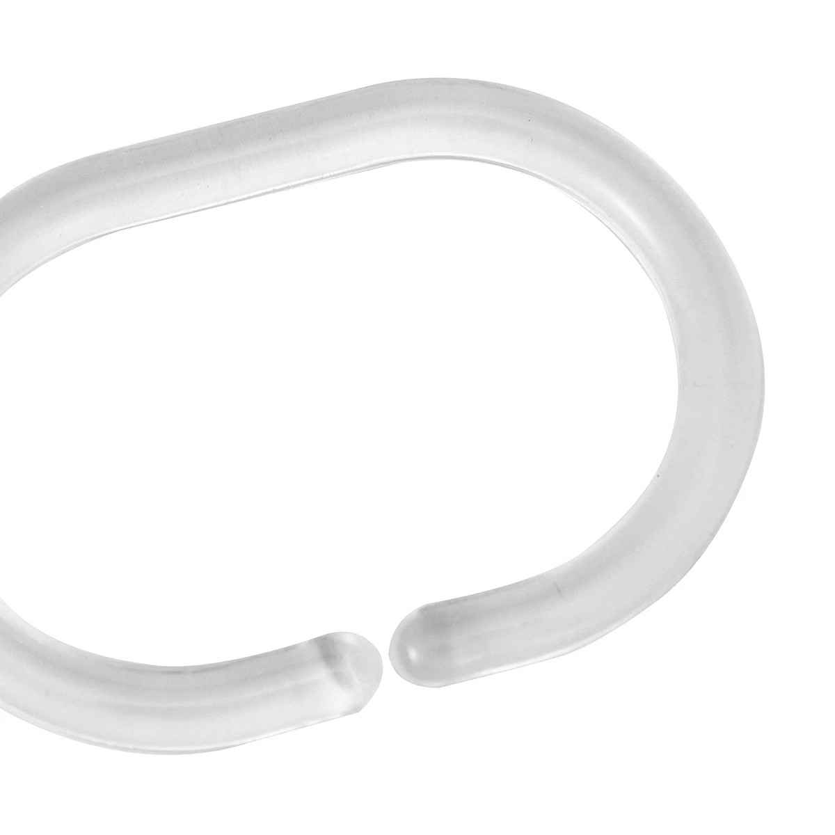 3 Clear Shower Curtain Rings - Pack of 12, 3 of 5