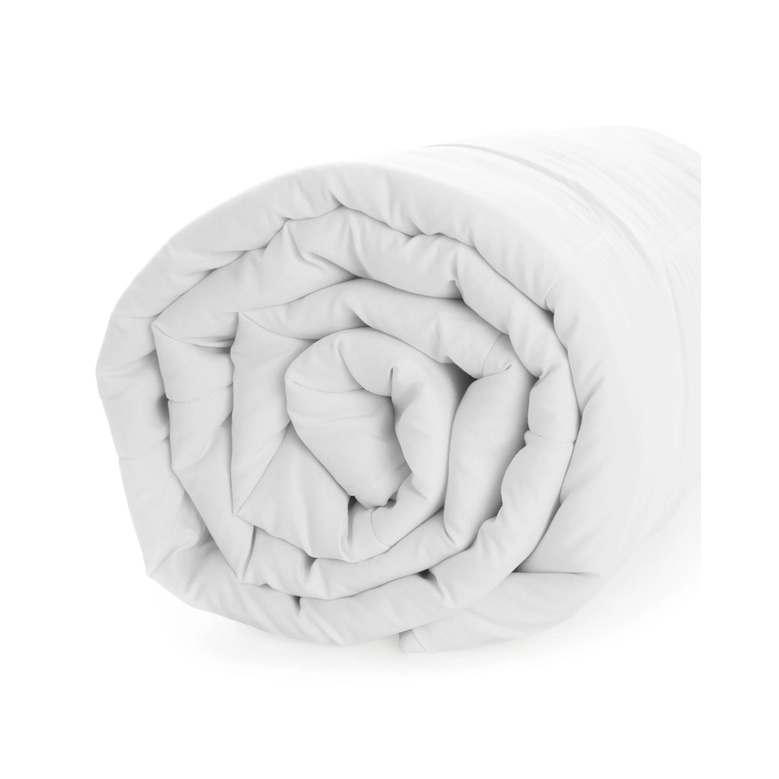 4 Renee Taylor 600 GSM Microluxe Down Alternative Quilt with Premium Microfiber Filling, Queen
 - Queen Bed
 - white, 4 of 4