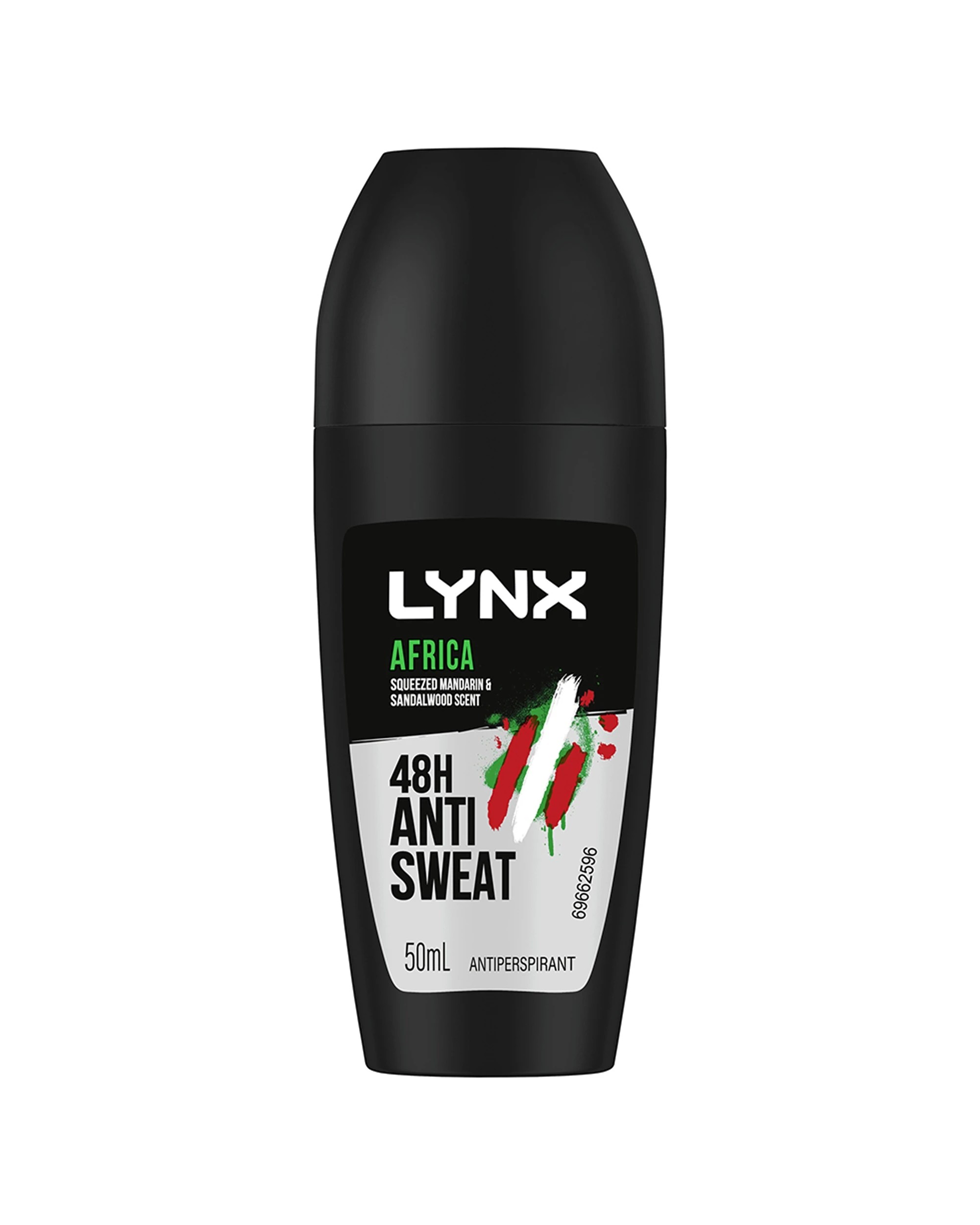 2 Lynx Africa 6PK Antiperspirant Roll-On 50ml 48Hr Modern Masculine Fragrance - Multi, 2 of 2