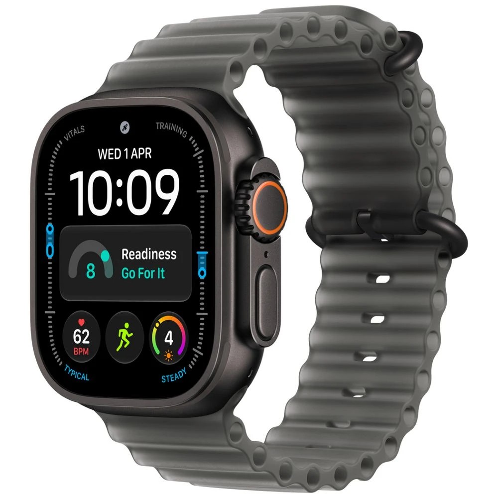 1 Apple Watch Ultra 4 Black Titanium 49mm Ocean Band, 1 of 9