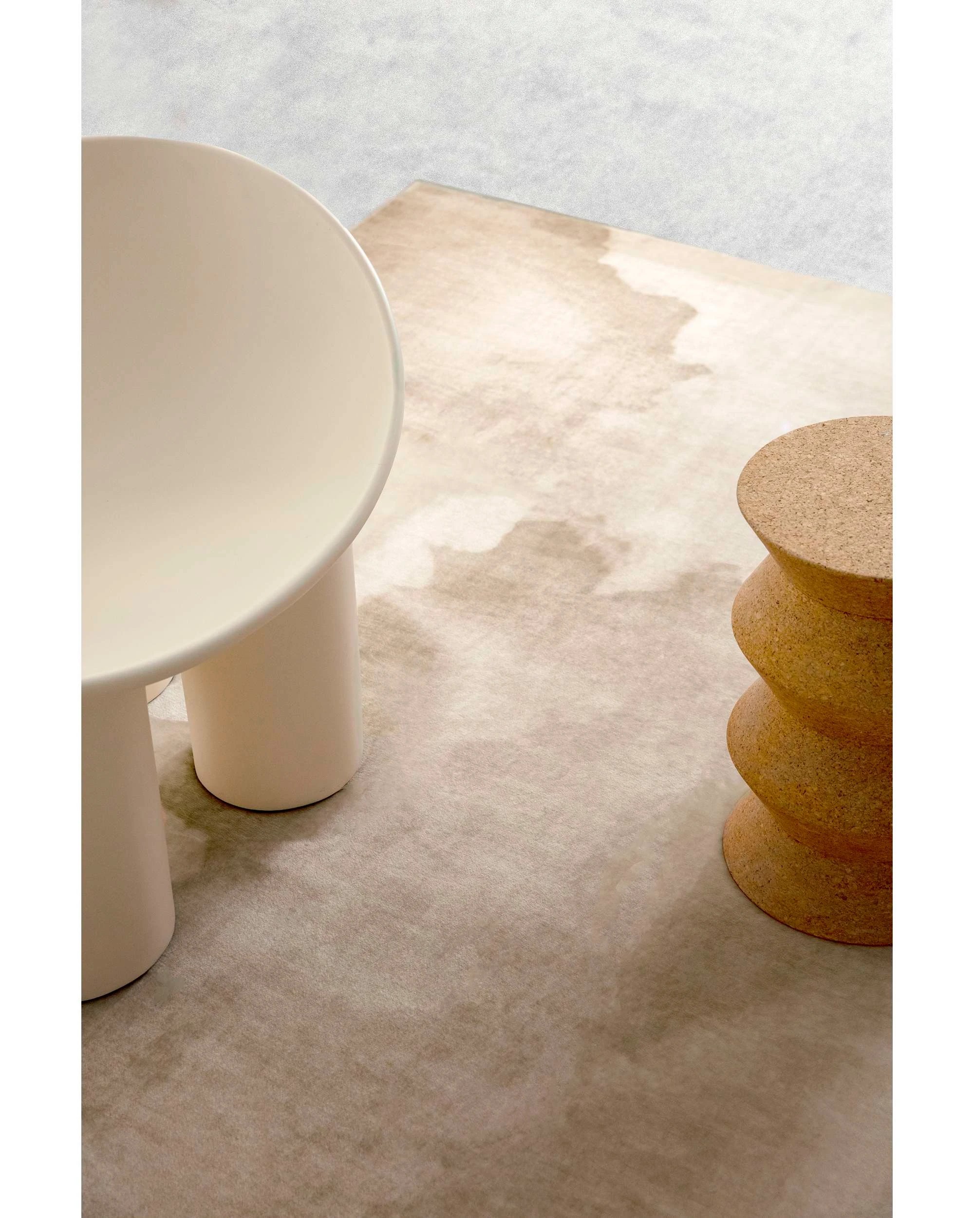 3 Loopsie Manhasset Watercolour Washable Rug-230cm x 160cm - Beige, 3 of 9