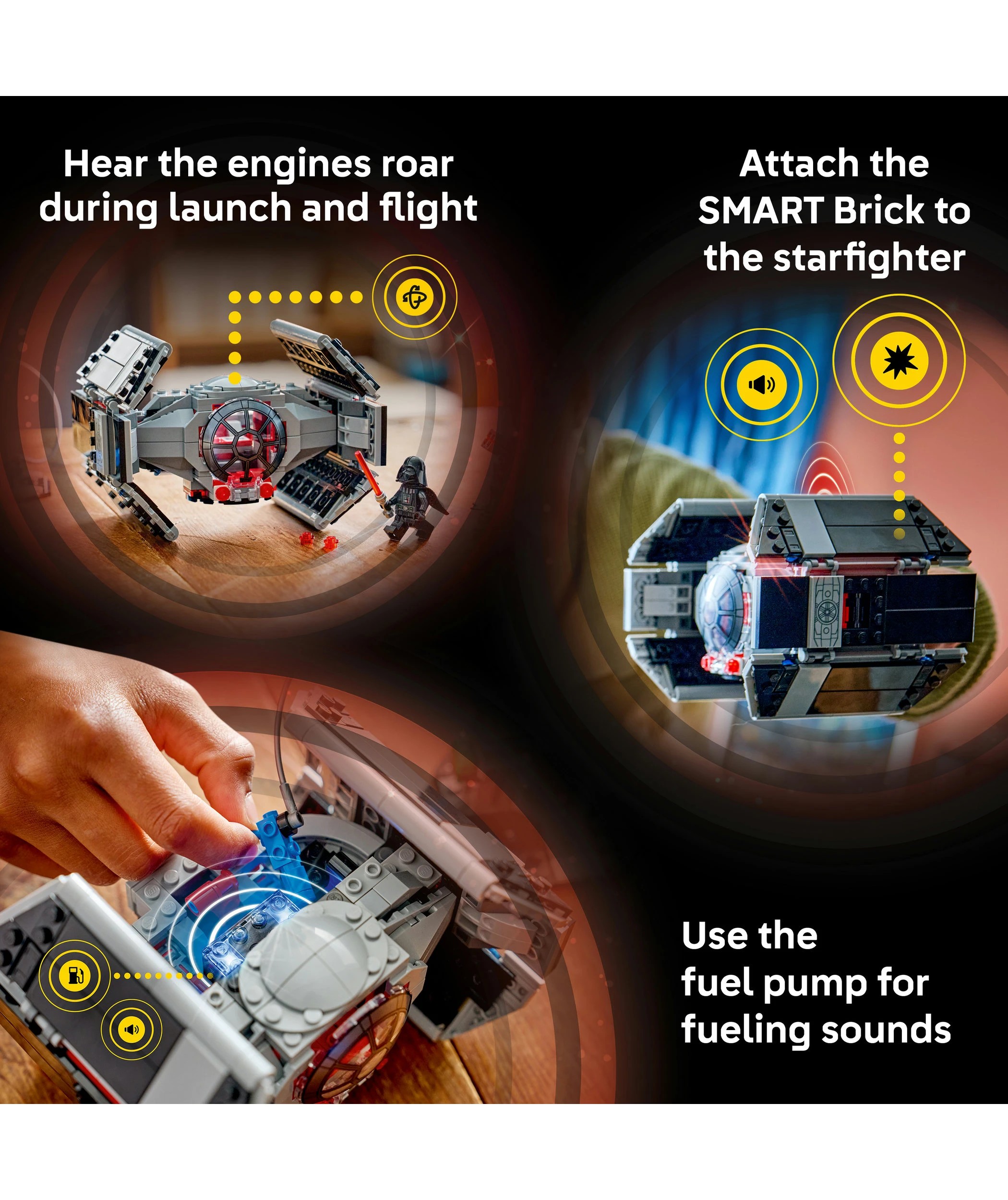 6 LEGO Star Wars SMART Play: Darth Vader's TIE Fighter 75421, 6 of 11