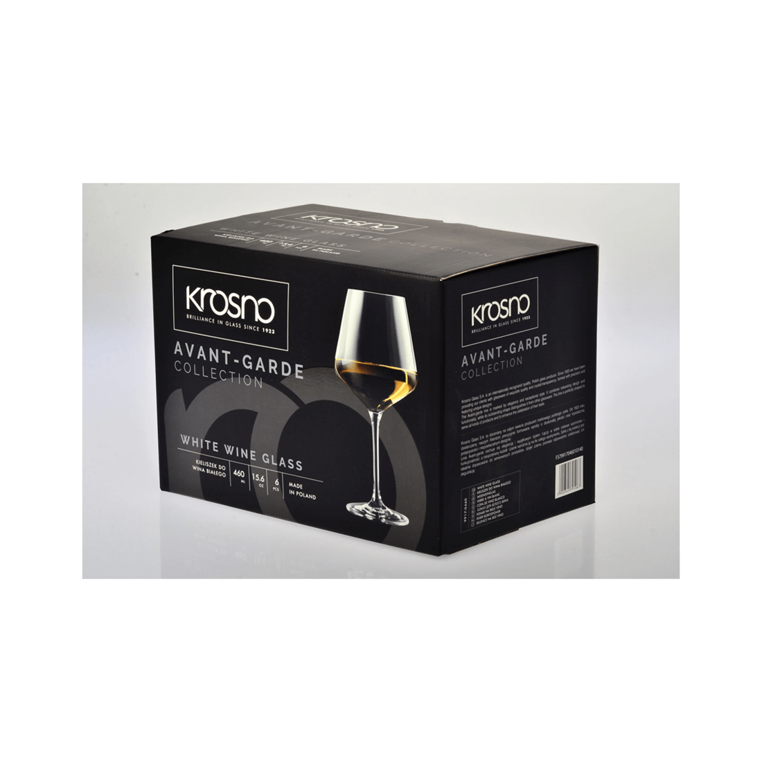 3 Krosno 6 Piece Avant-garde Stemmed Wine Glass Set 560ml For Entertaining
 - Plain, 3 of 4