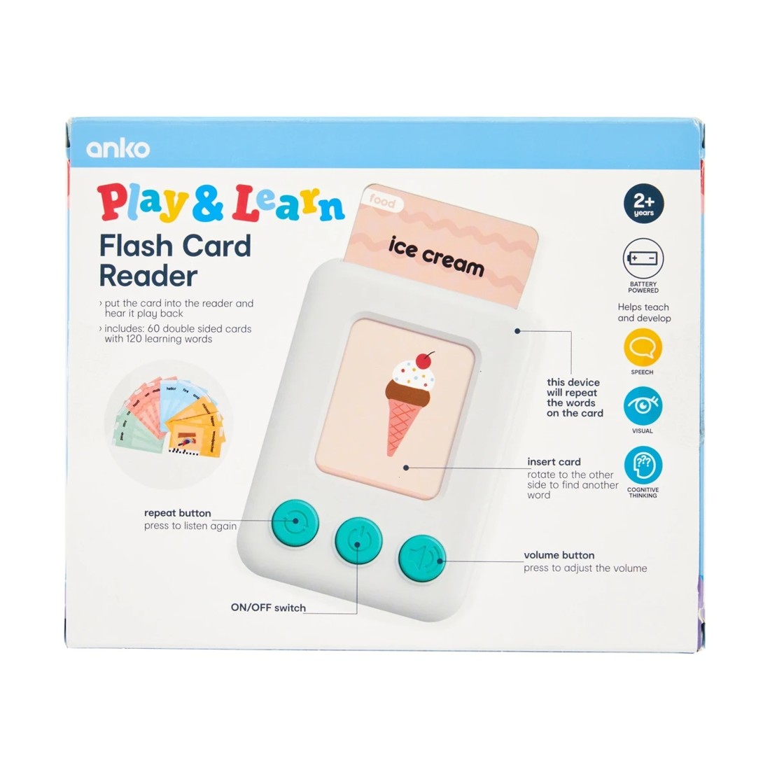 4 Play & Learn Flash Card Reader, 4 of 10