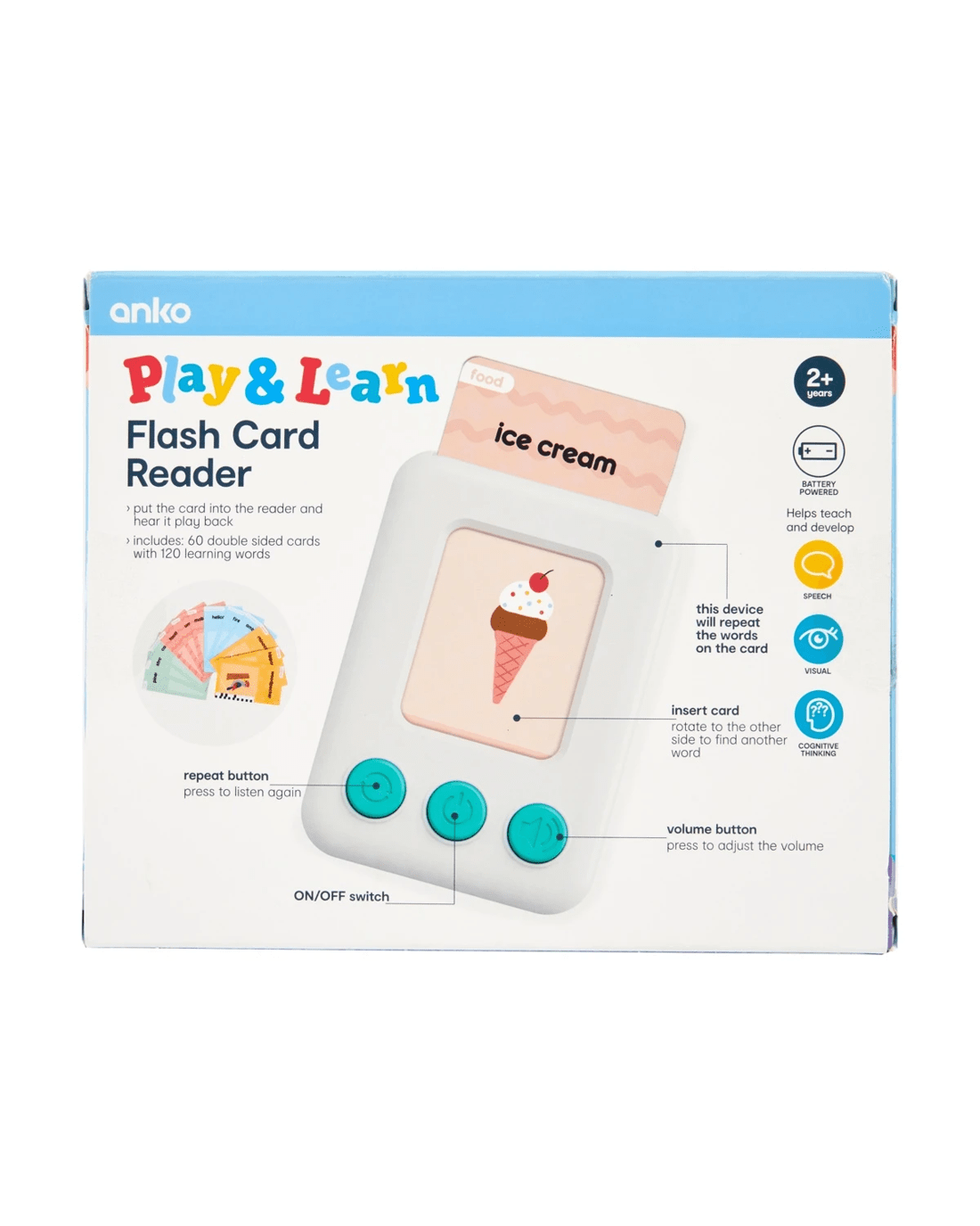 4 Play & Learn Flash Card Reader, 4 of 10