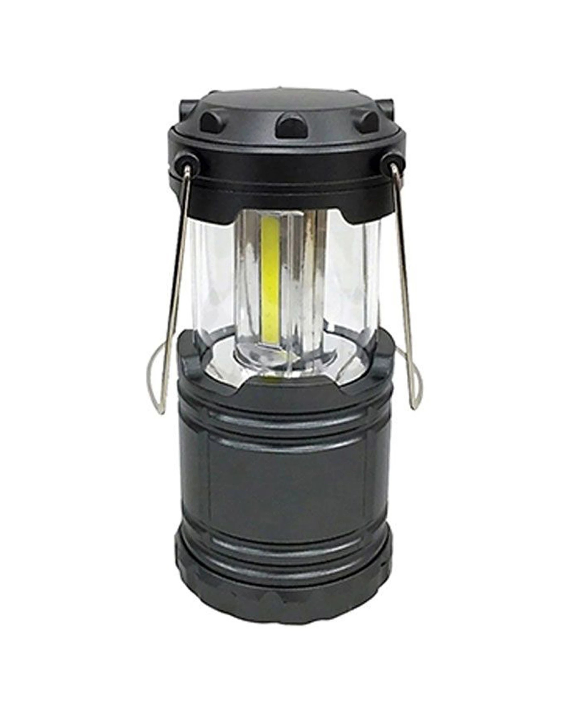 2 Wildtrak LED Pop Up Lantern 500 Lumens 3W COB 3 x AA Included - Black, 2 of 2