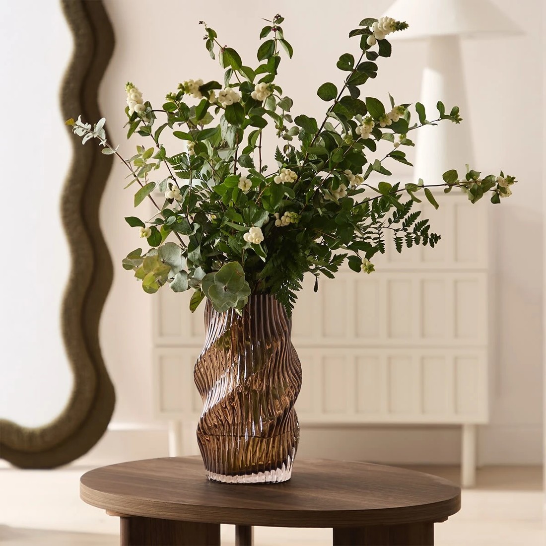 7 Linear Twist Glass Vase, 7 of 7