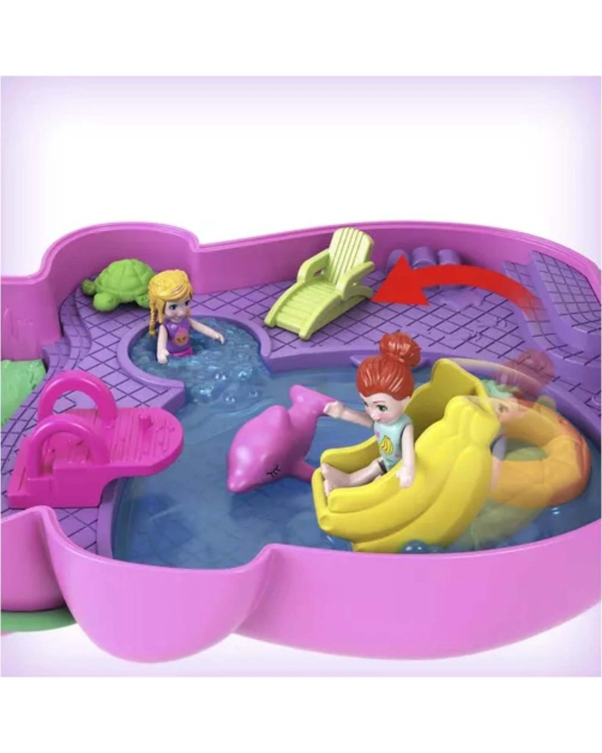 7 Polly Pocket Adventures In Rio Momma Monkey and Baby Playset, 7 of 8