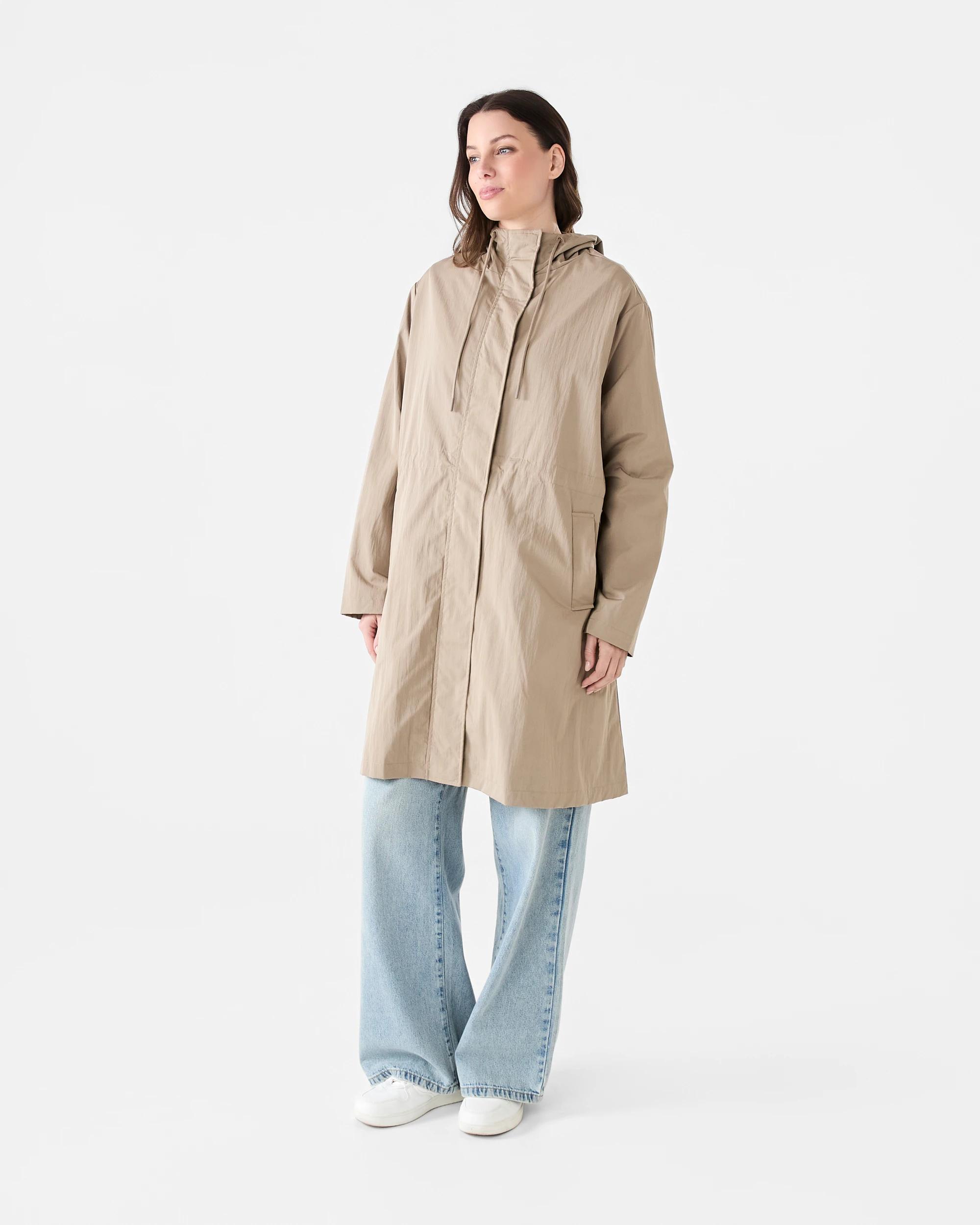 2 Long Raincoat Natural, 2 of 10