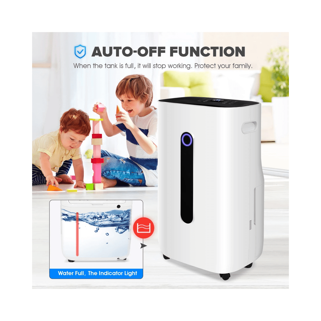 4 Advwin Air Dehumidifiers 25 L/day, 4 of 6