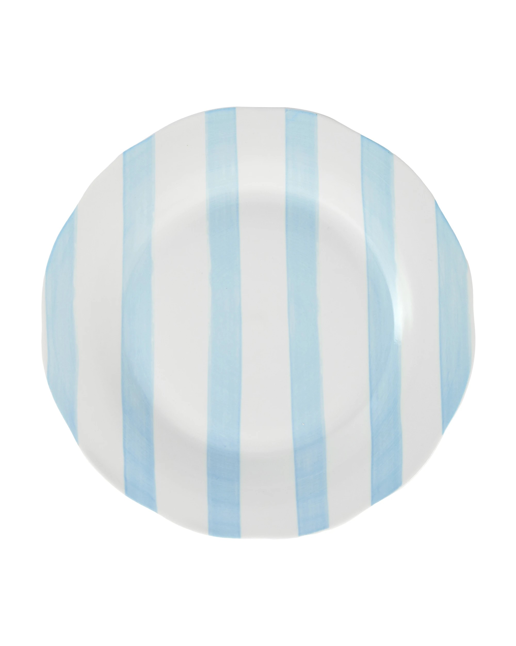 3 Blue Stripe Side Plate, 3 of 4