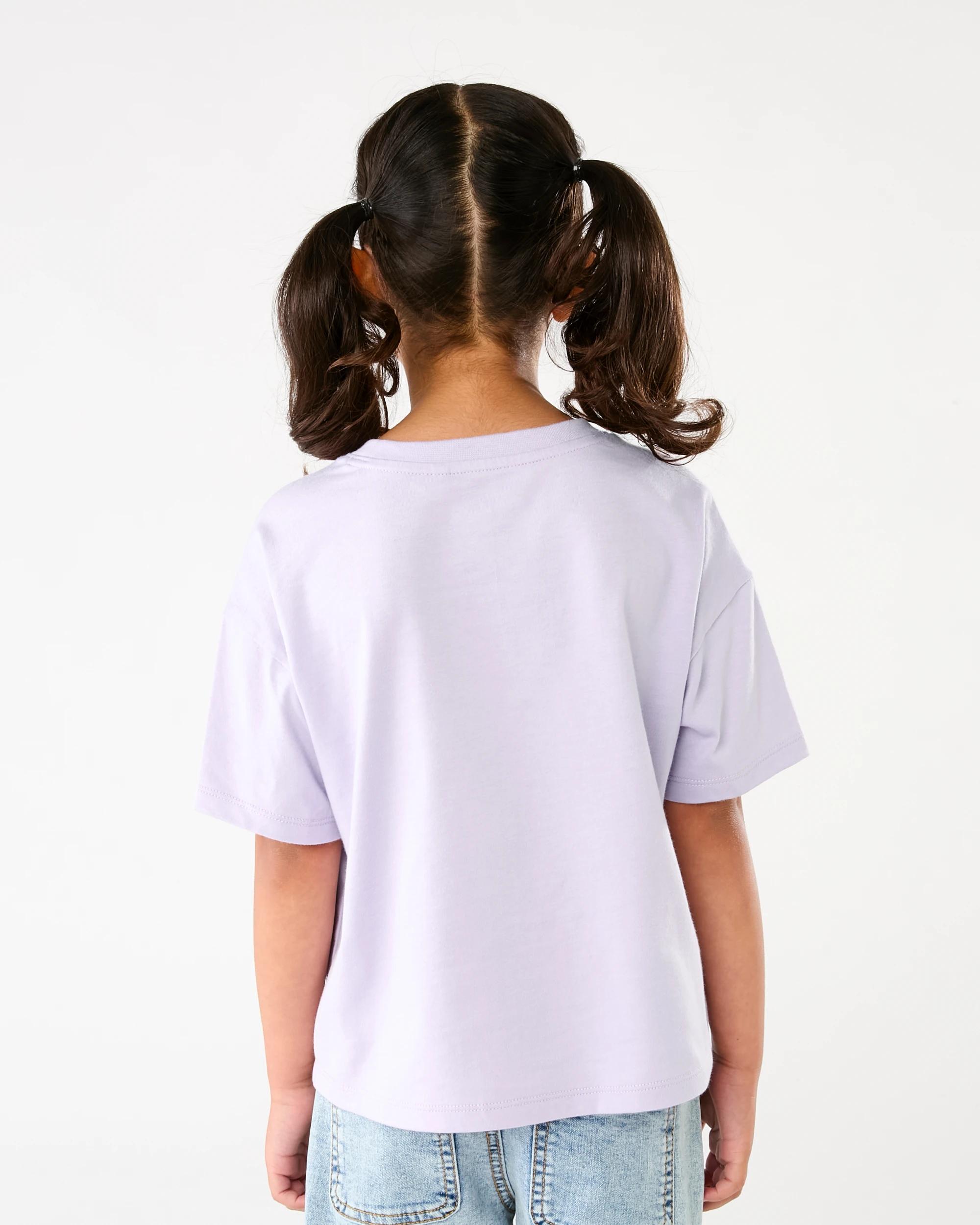 2 Short Sleeve Oversized Sequin T-shirt Prpl Uncrn, 2 of 6