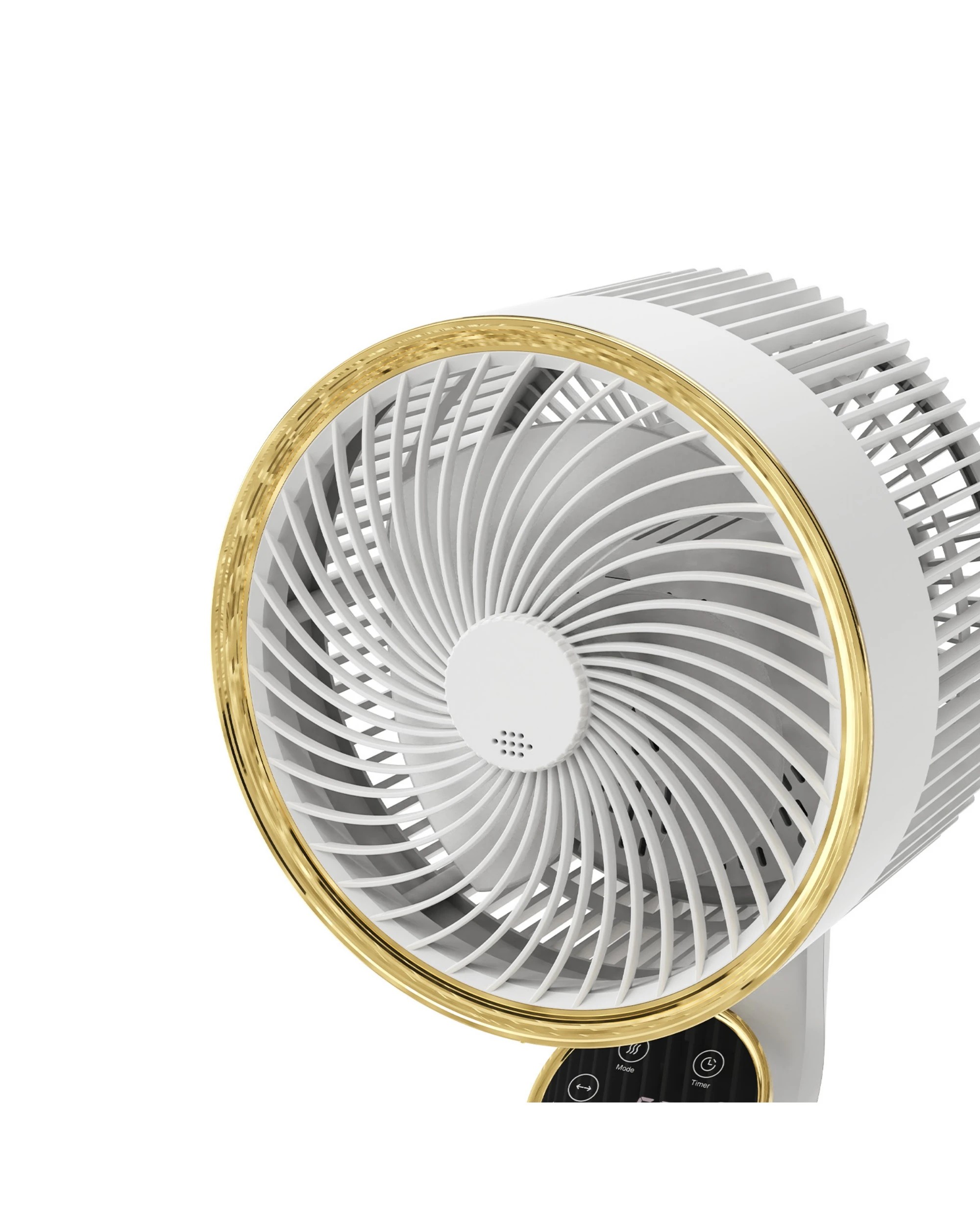 2 Advwin Pedestal Fan, 97cm Air Circulator Fan for Whole Room, 8-Speed 3-Mode,Remote,Adjustable Height, 2 of 7