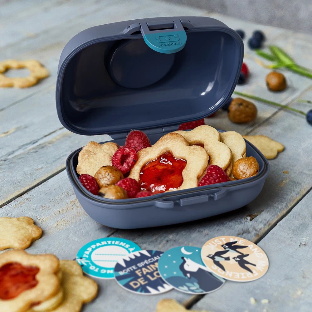 2 Monbento Mb Gram Kids Snack Box - Pattern, 2 of 5