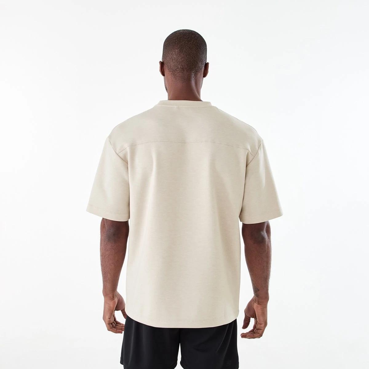 3 Active Mens Oversized Scuba T-shirt SILVER LINING, 3 of 6