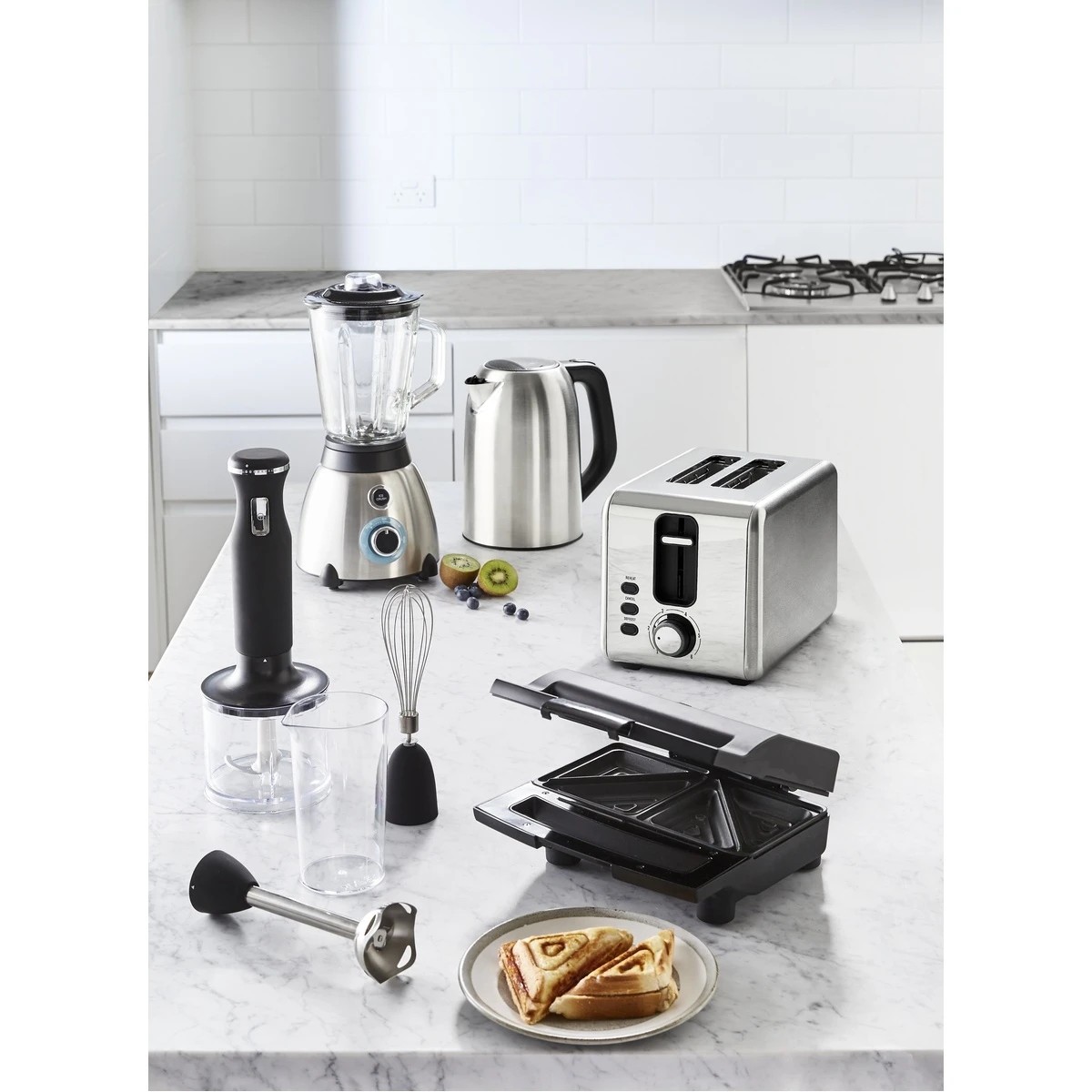 2 2 Slice Stainless Steel Toaster, 2 of 10