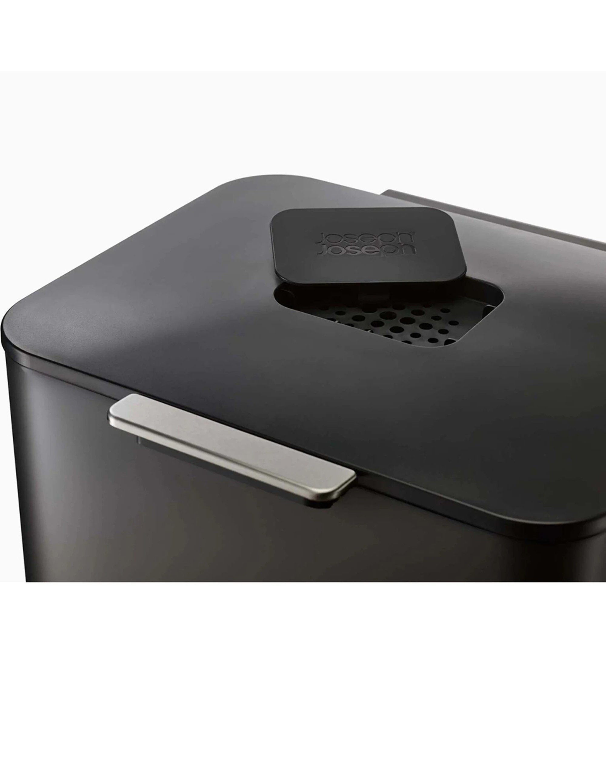 5 Joseph Joseph Totem Max Waste Separation 60L Bin Black 30106, 5 of 9