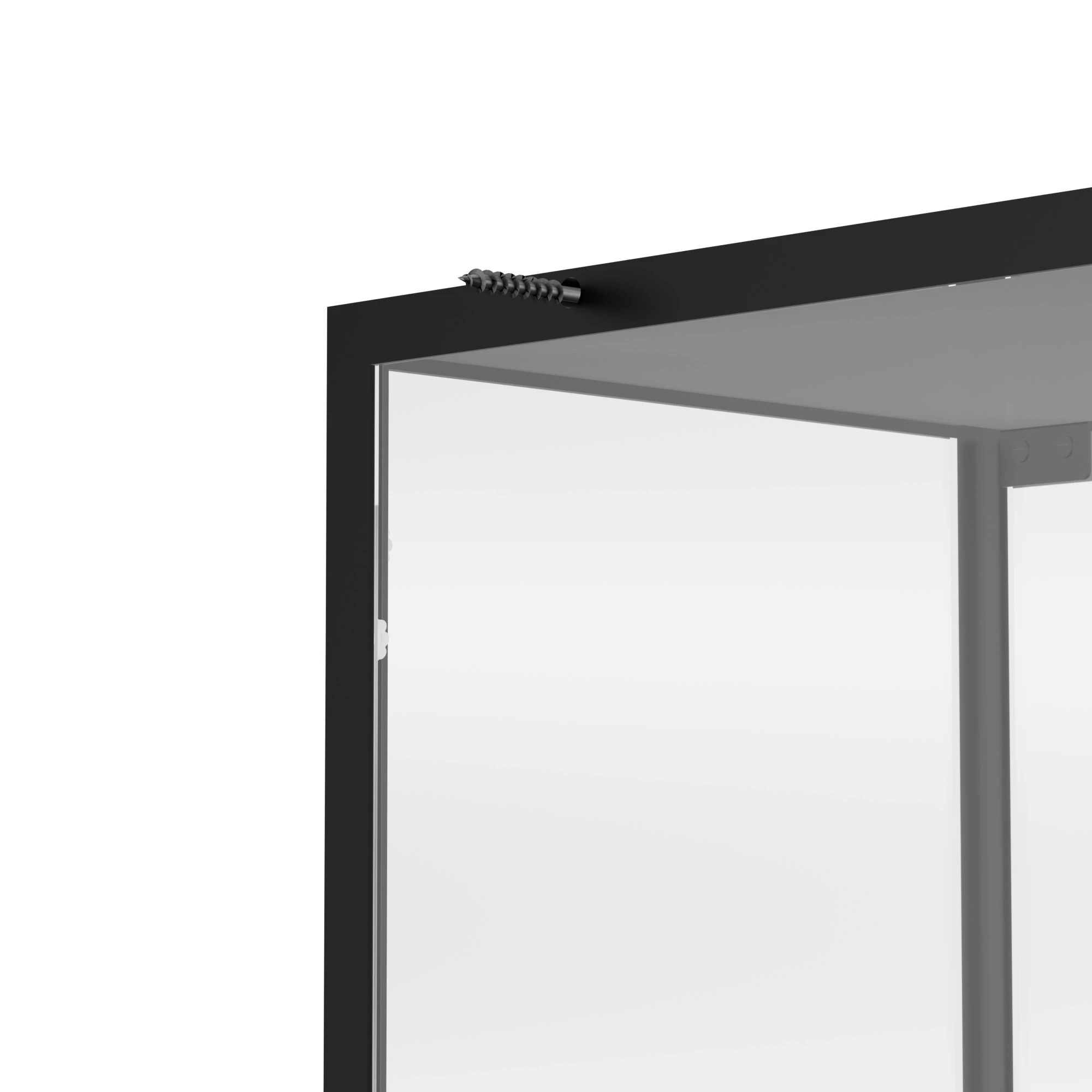 4 Stacked Glass Display Cabinet Heavy Duty 160cm Tall High Transparency Jewlery, 4 of 9