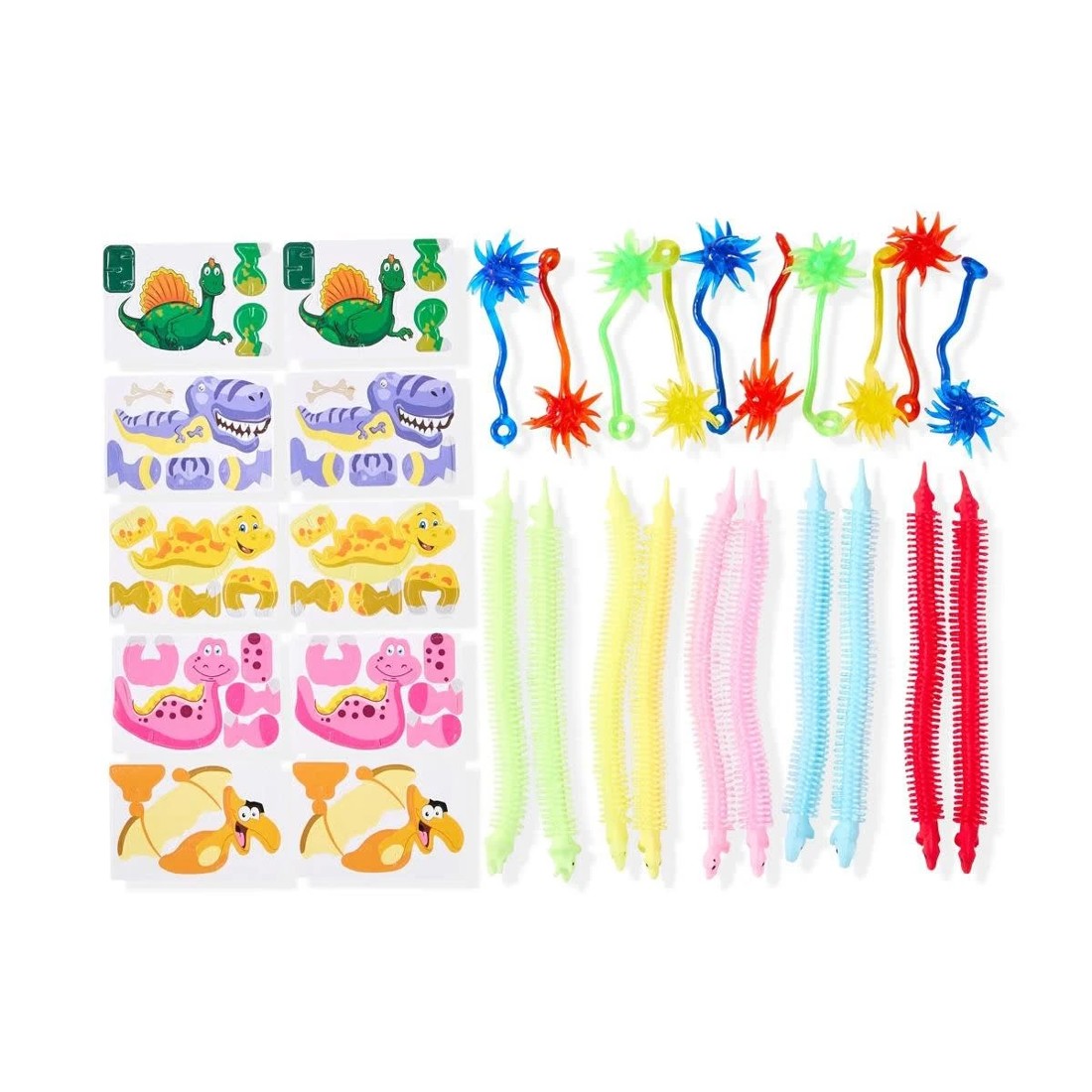 5 100 Piece Bright Animals Party Favour Pack, 5 of 10