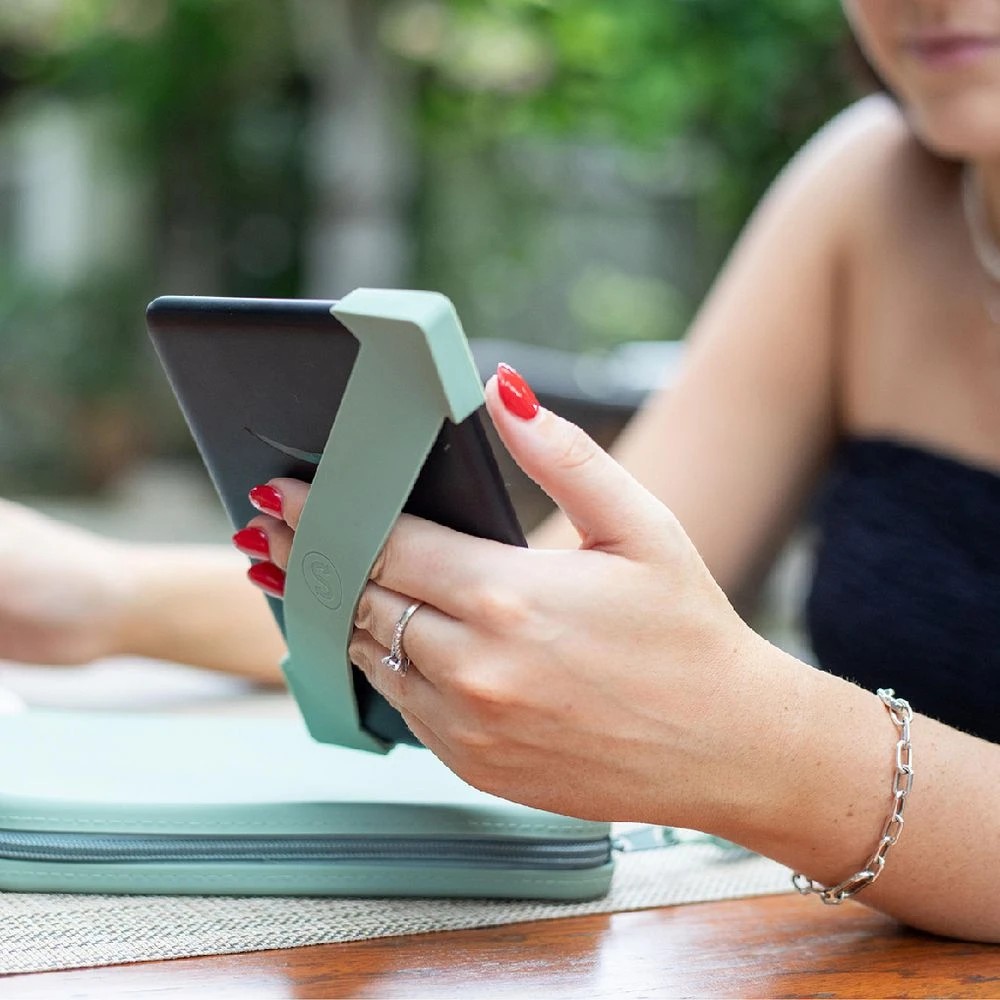 3 Strapsicle Silicone Straps for Kindle Small Sage Green 2 Pack, 3 of 9