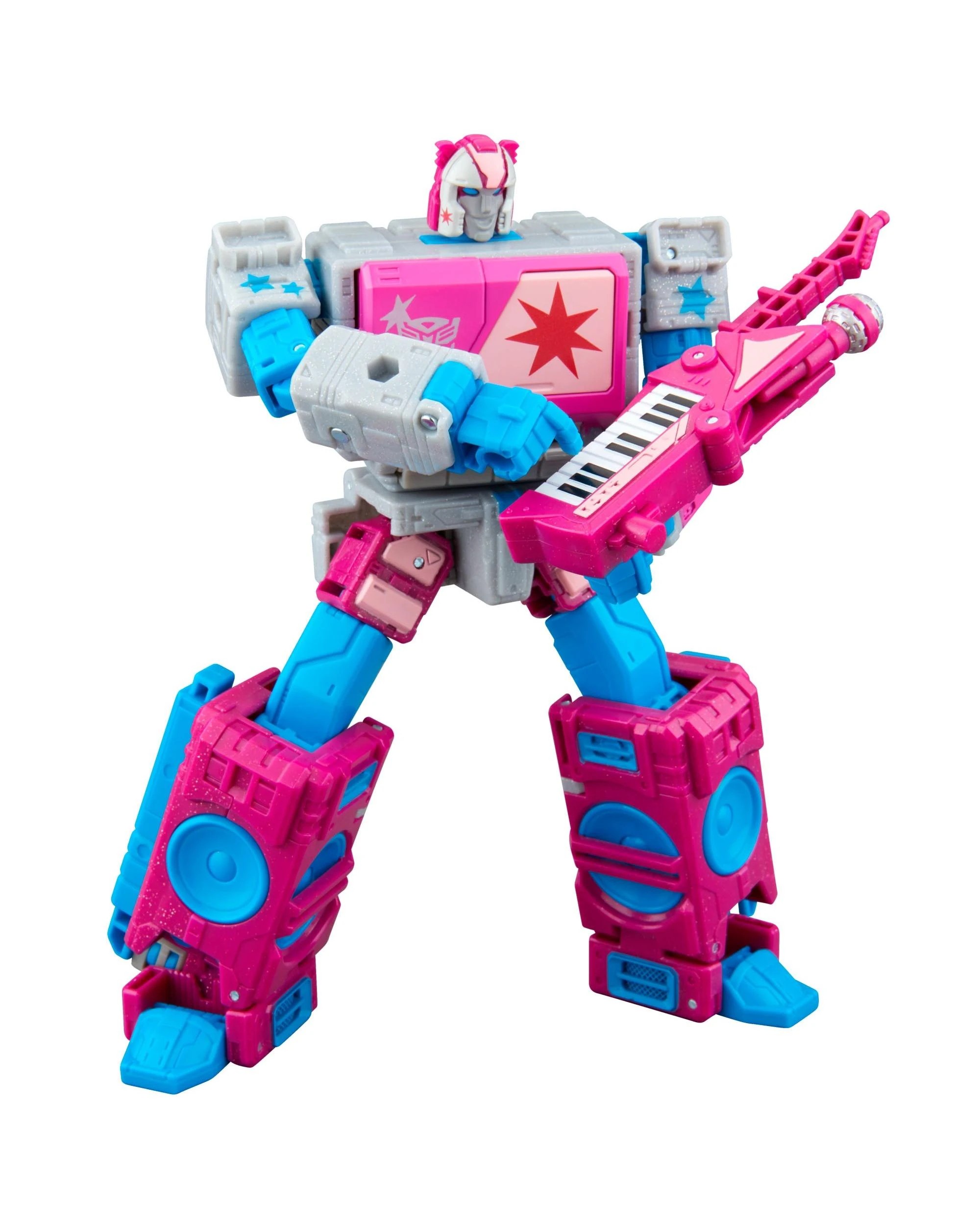 5 Transformers Jem and the Holograms Autobot Blaster and KP Glit, KP Sundor, and KP Rosanna, 5 of 10