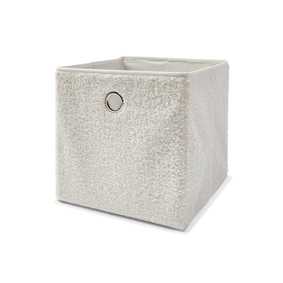 1 Collapsible Storage Cube - Boucle, 1 of 7