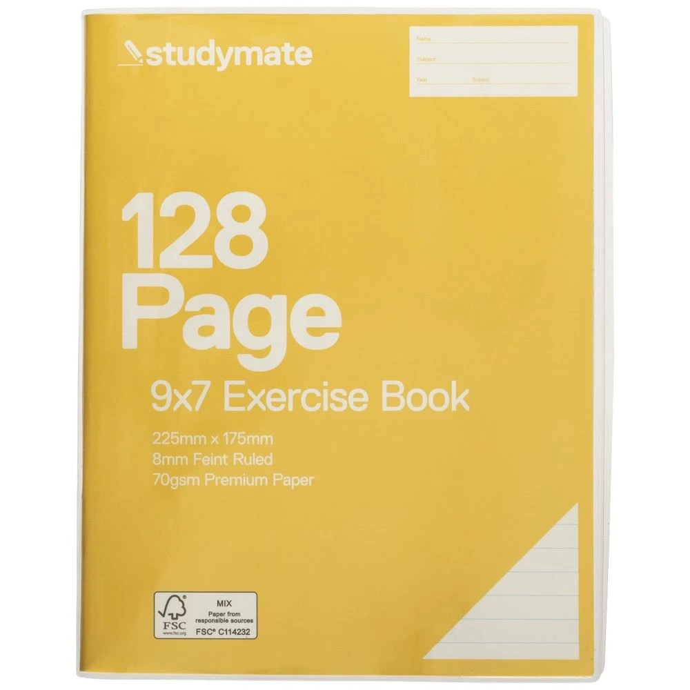 3 Studymate Book Cover 9x7 Clear, 3 of 4