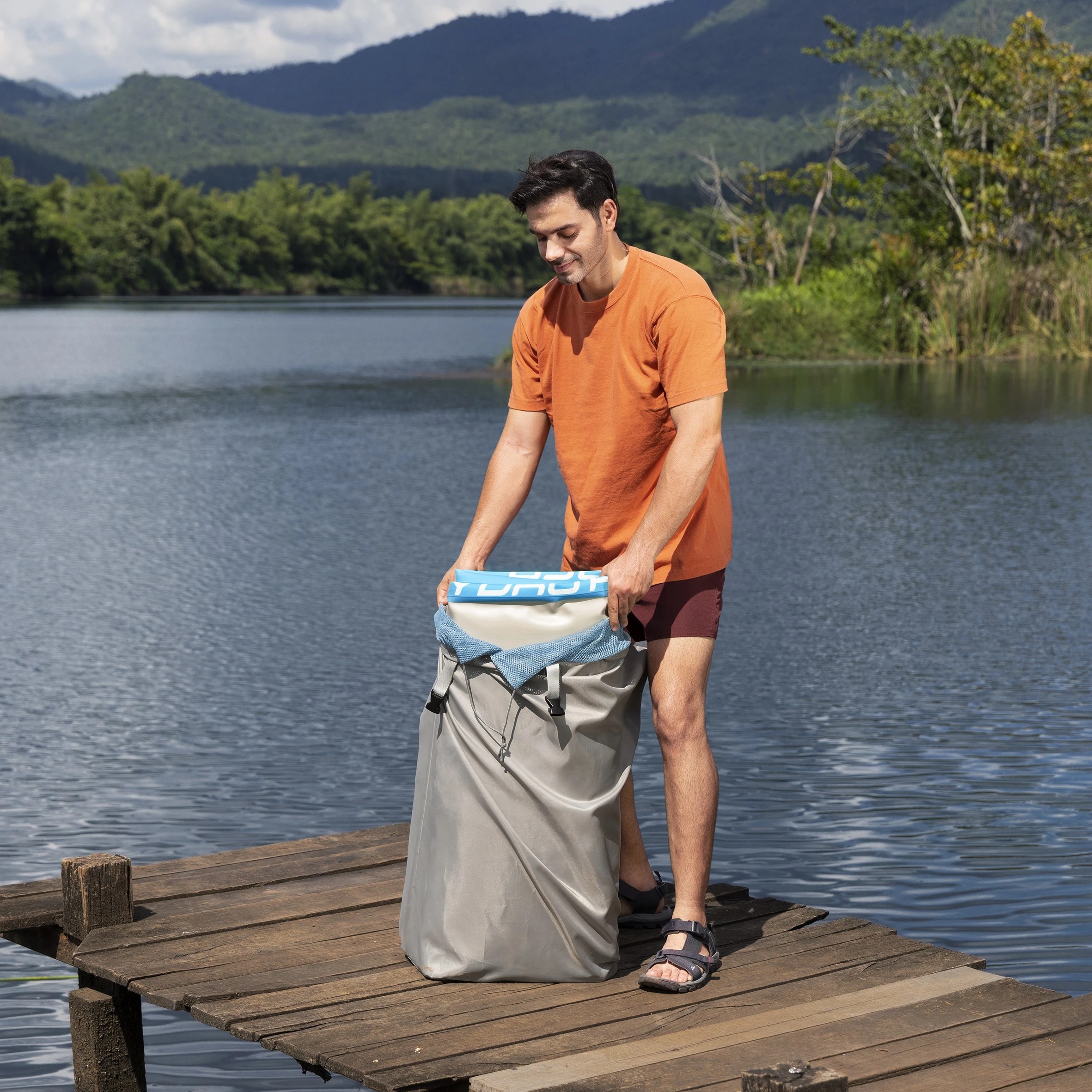 7 Bestway Hydro Force Oceana 10ft. Stand-Up Paddleboard Set, 7 of 8