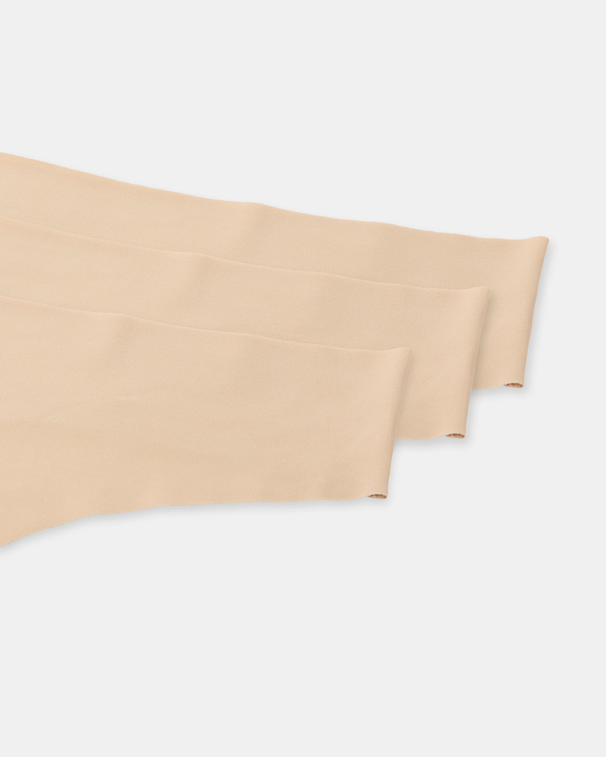 5 3 Pack Invisible G-String Briefs Fawn Beige, 5 of 5
