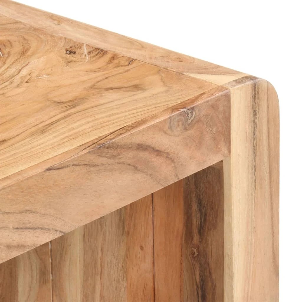 3 vidaXL Bench Acacia Wood - Brown, 3 of 5
