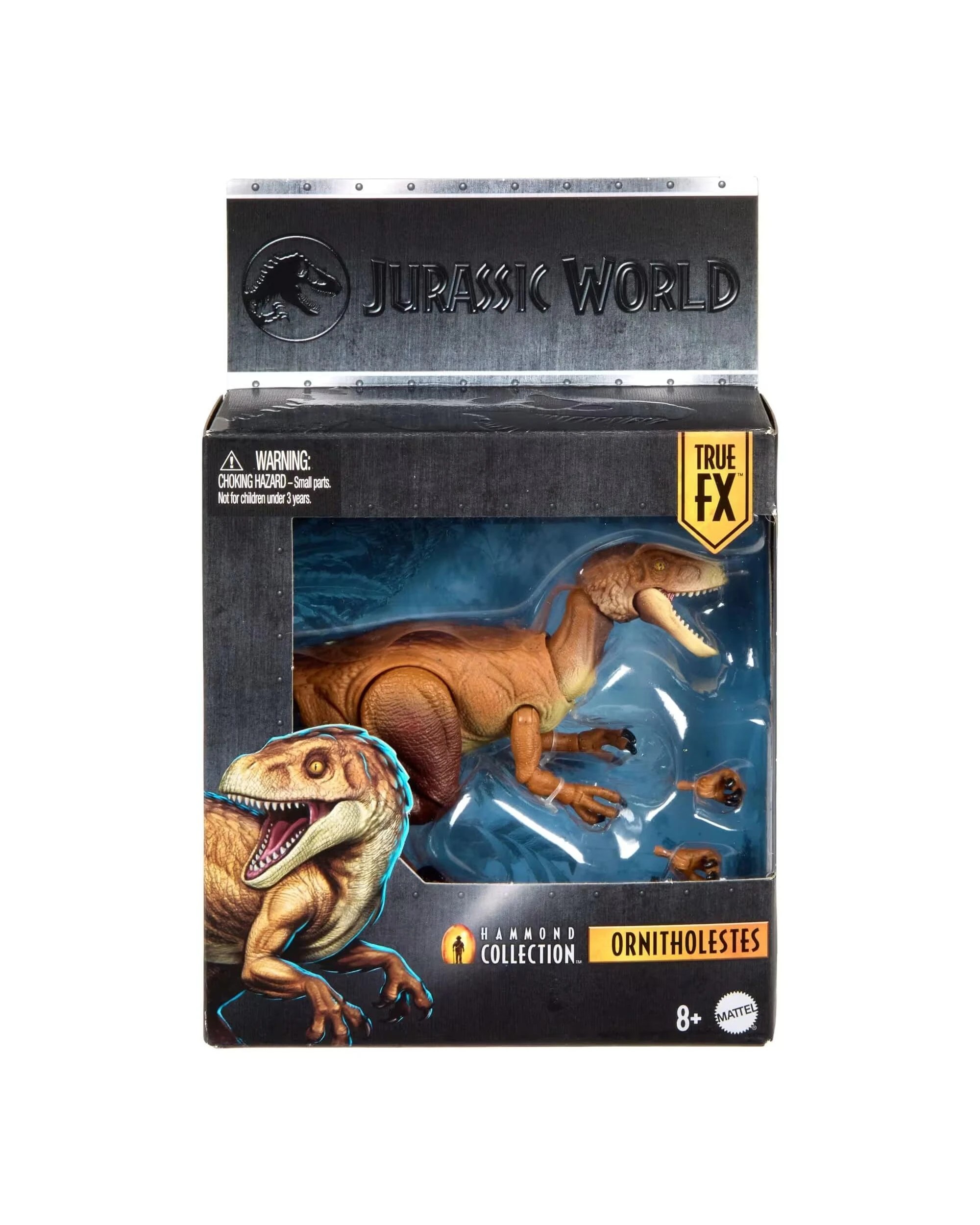 2 Jurassic World Hammond Collection Ornitholestes Dinosaur Action Figure, 2 of 6