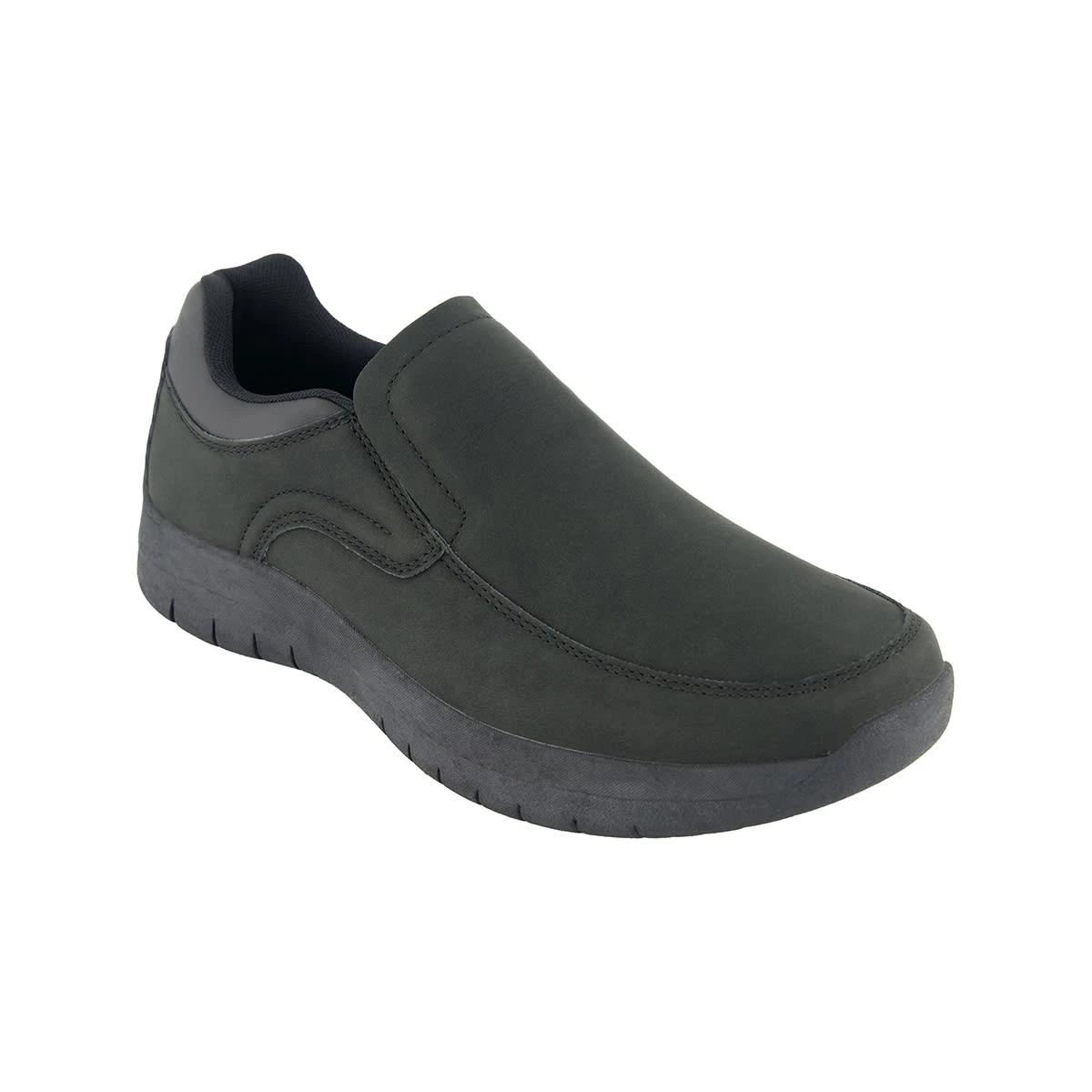 1 Casual Slip On Sneakers Black, 1 of 5