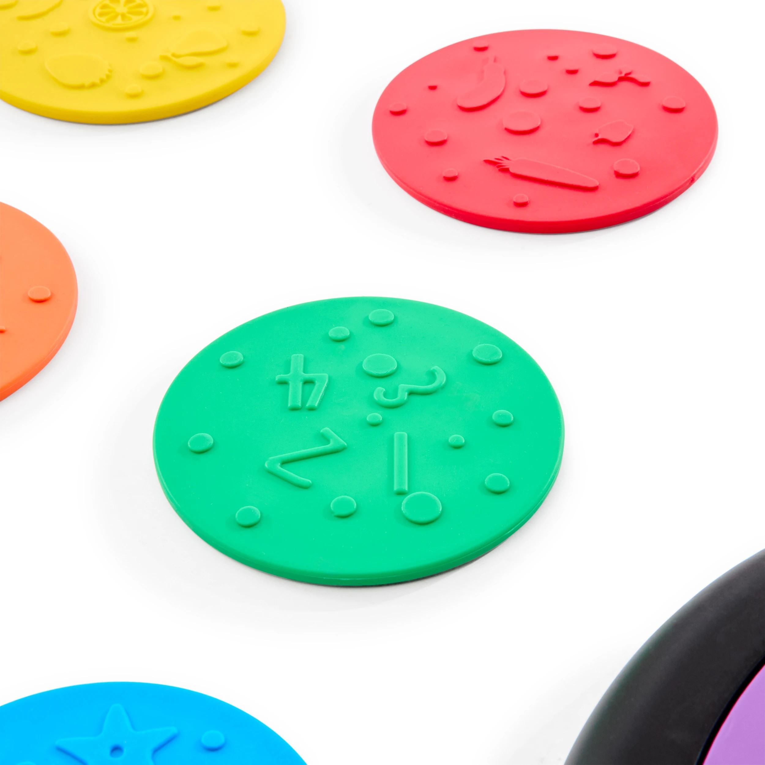 6 6 Pack Sensory Tile Disc Game, 6 of 7