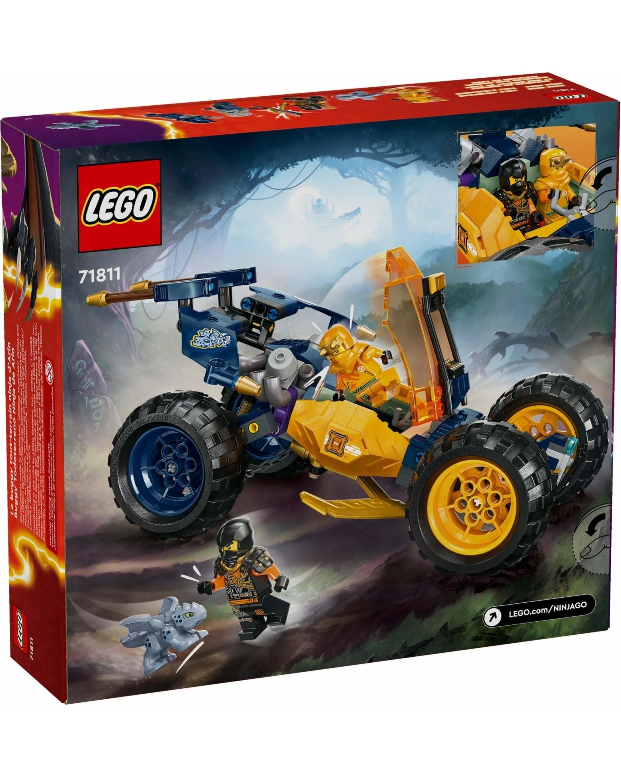 2 LEGO Ninjago Series 71811 Arin's Ninja Off-Road Buggy, 2 of 5