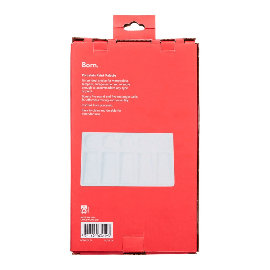 2 Born Porcelain Palette 10 Wells, 2 of 4