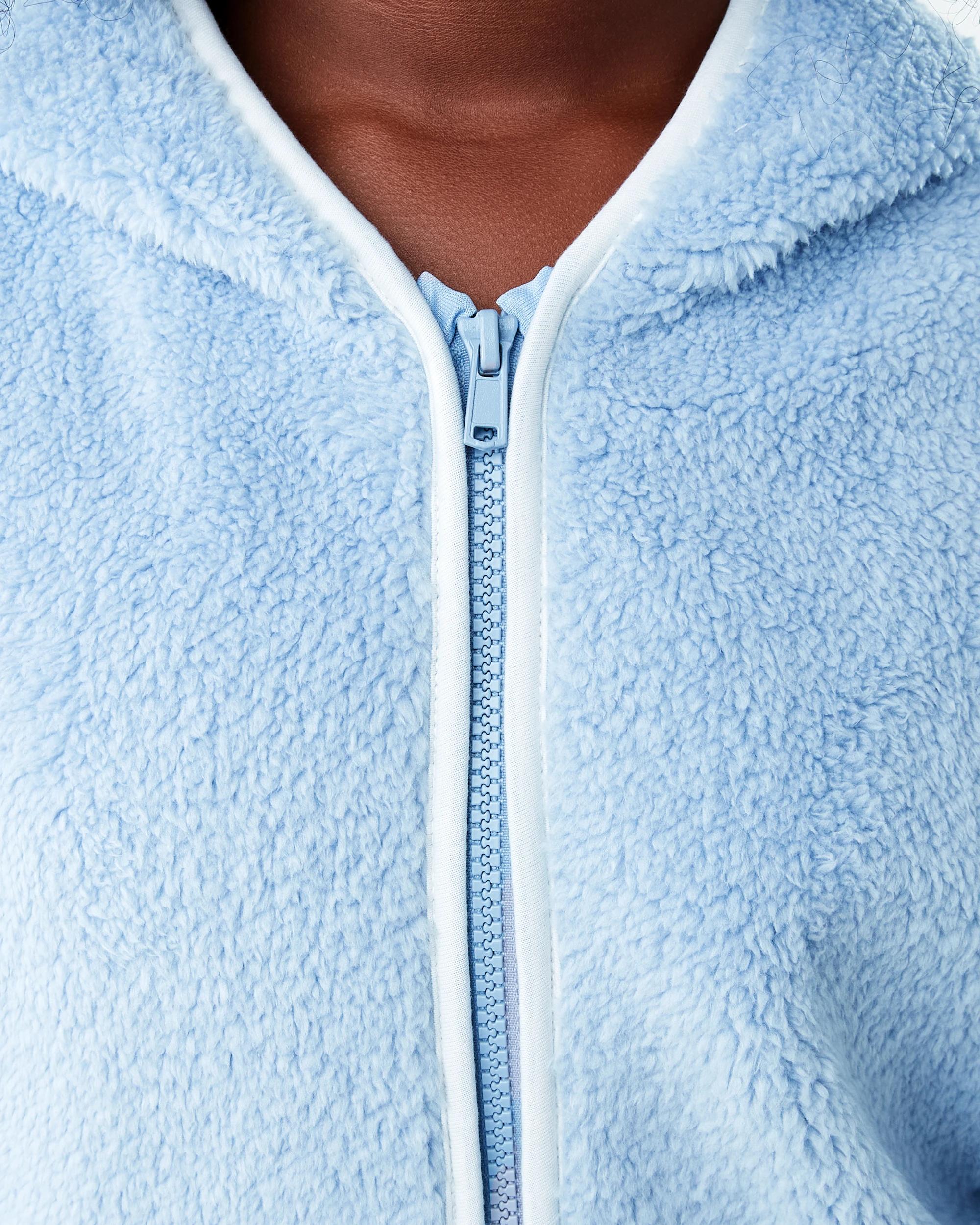 5 Teddy Fleece Sweatshirt Blu Kntky, 5 of 7