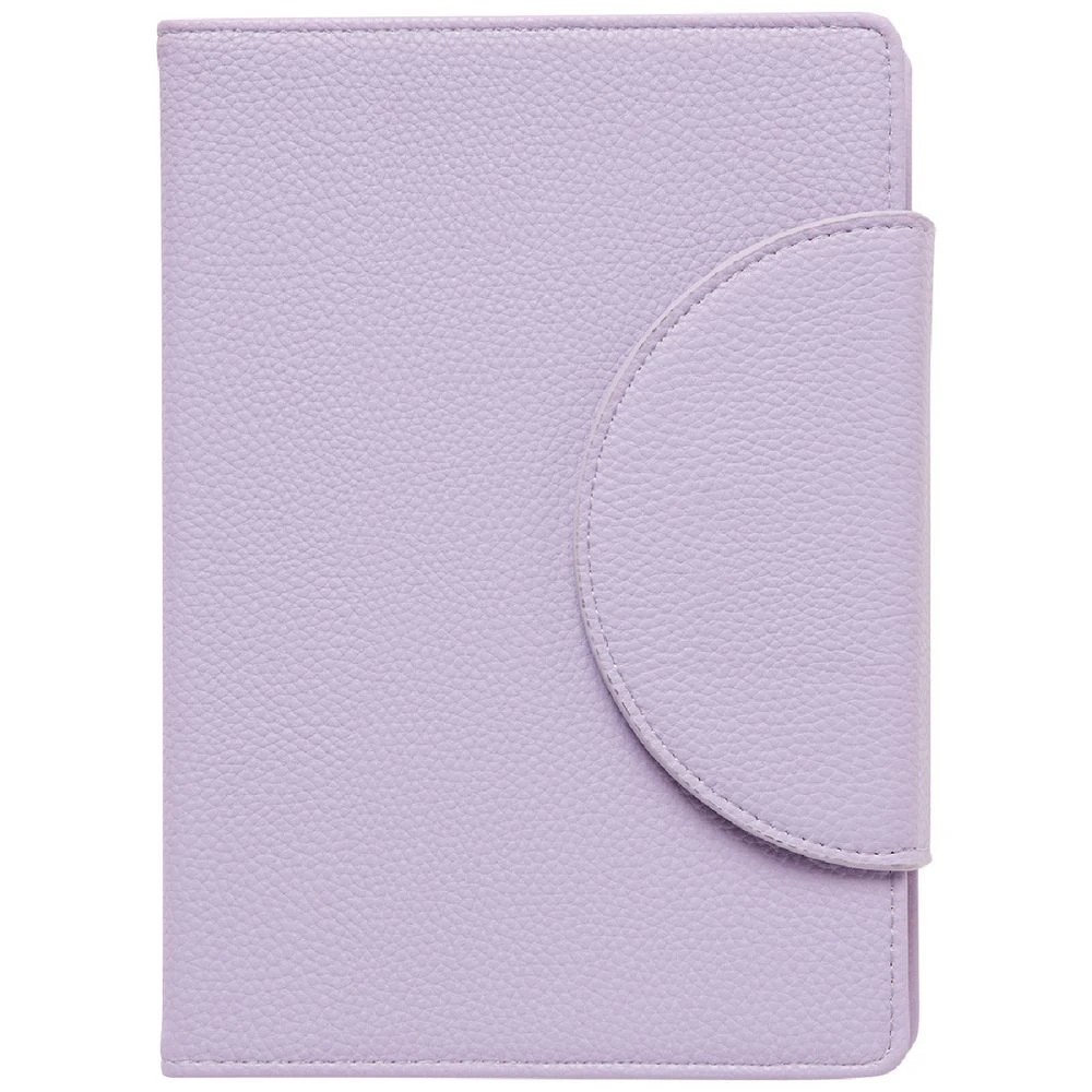 1 Otto A5 Day to Page Magnetic Closure Undated Diary Lilac, 1 of 6