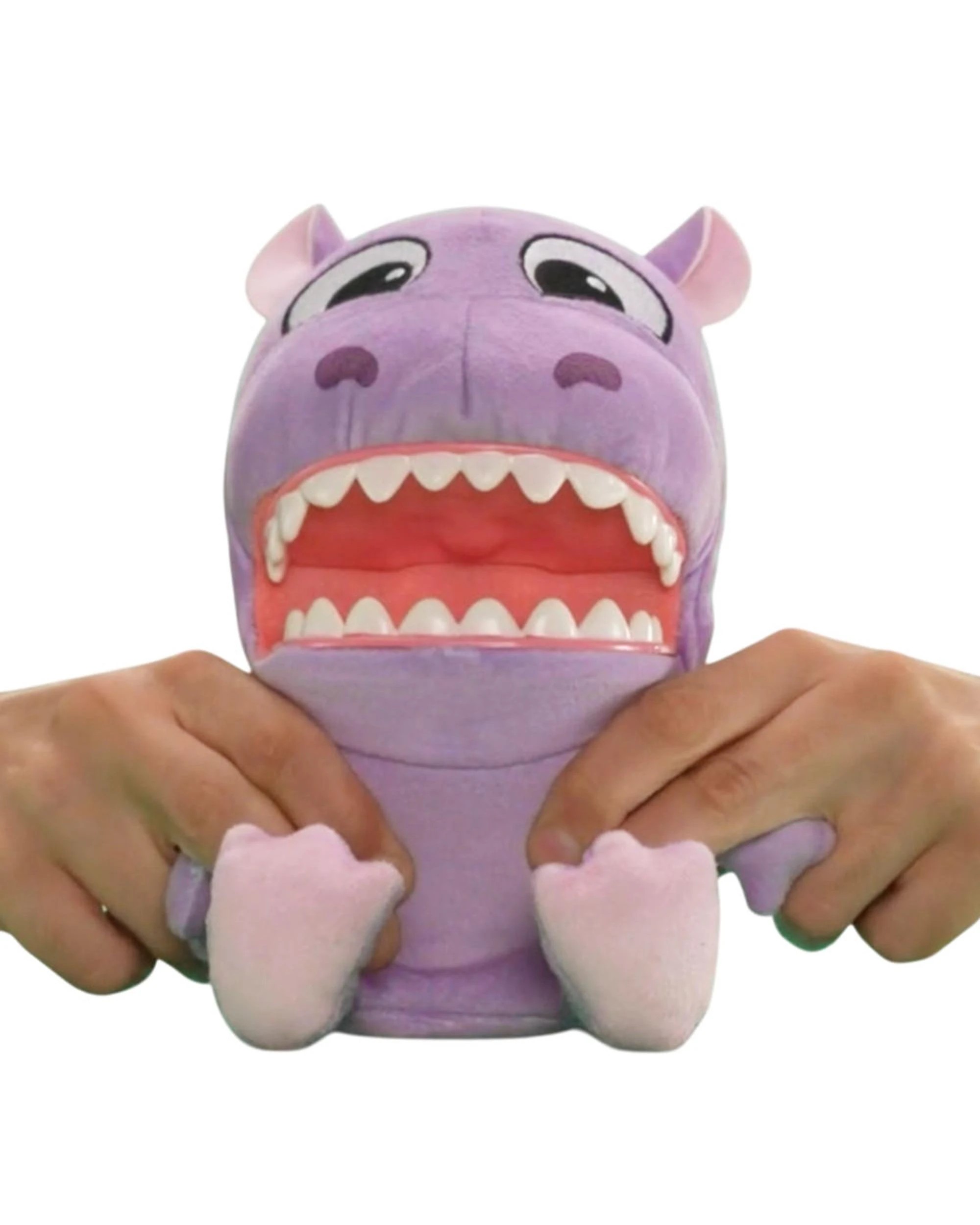 3 Chatter Chompers Hippo Interactive Plush, 3 of 4