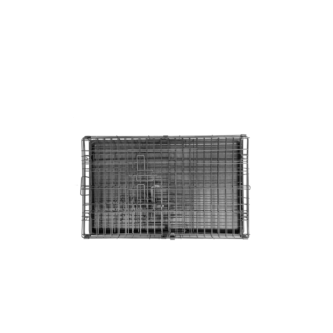 2 Superior Pet Essentials Foldable Dual Door Dog Training Crate 36 Inch 91x57x64cm
 - Black, 2 of 6