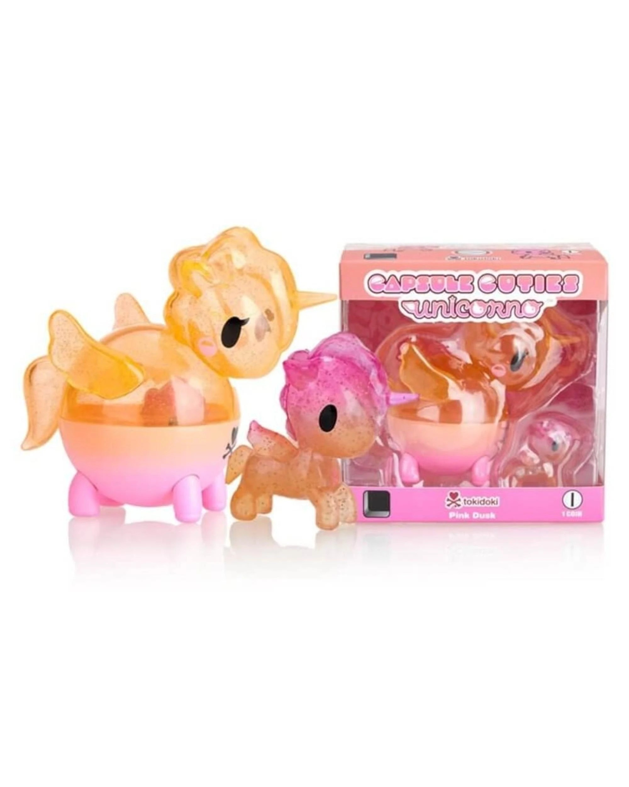 1 Tokidoki Unicorno Capsule Cuties Pink Dusk Limited Edition Figure, 1 of 3