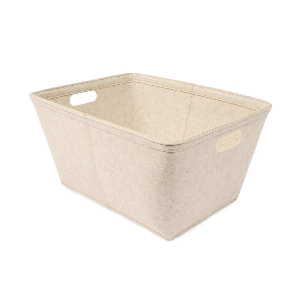2 Felt Tub - Medium, Beige, 2 of 10