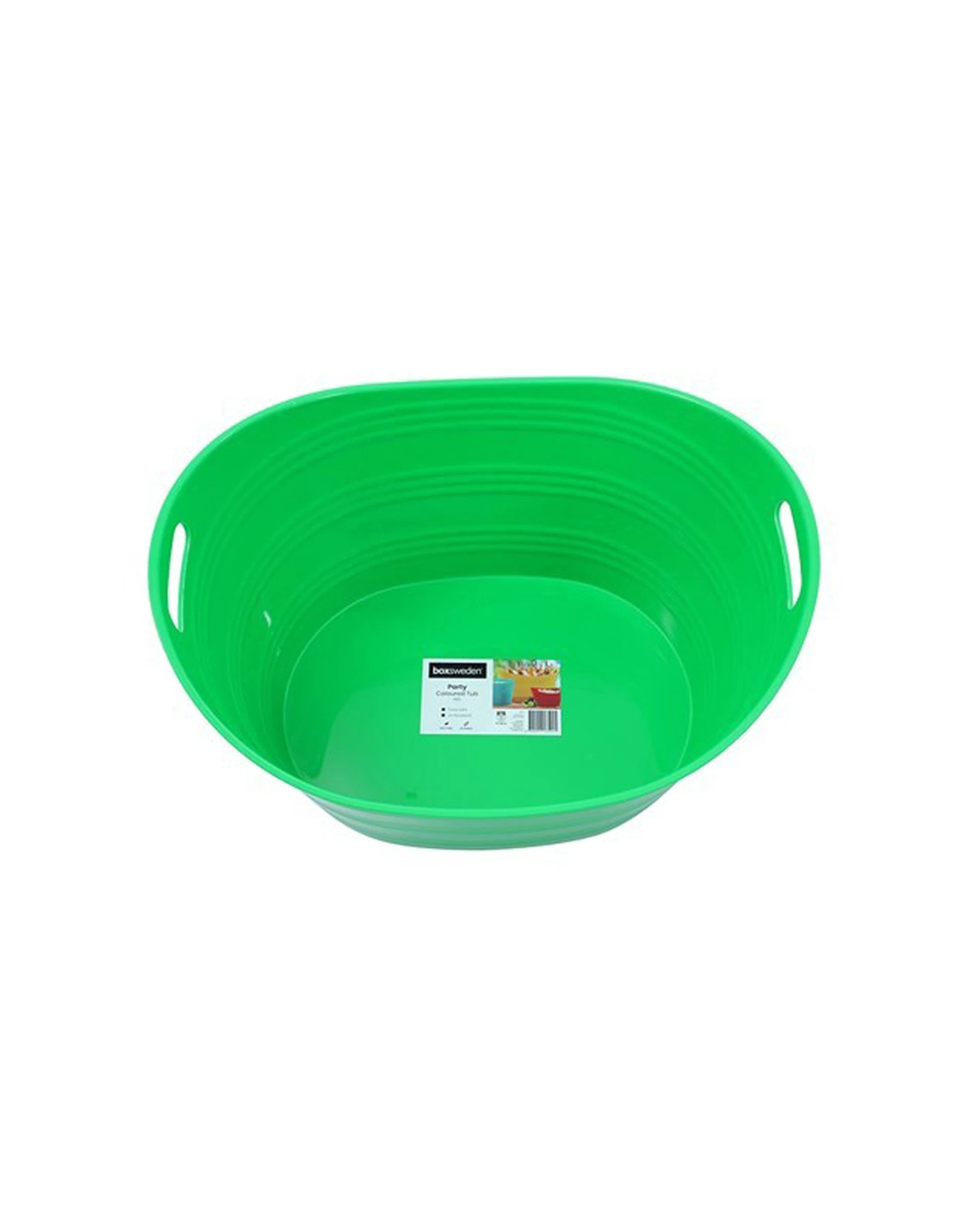 2 Boxsweden Party Multipurpose Storage Tub 40l 59.5x47x33cm Flexible Handles Uv Resistant
 - Black, 2 of 4