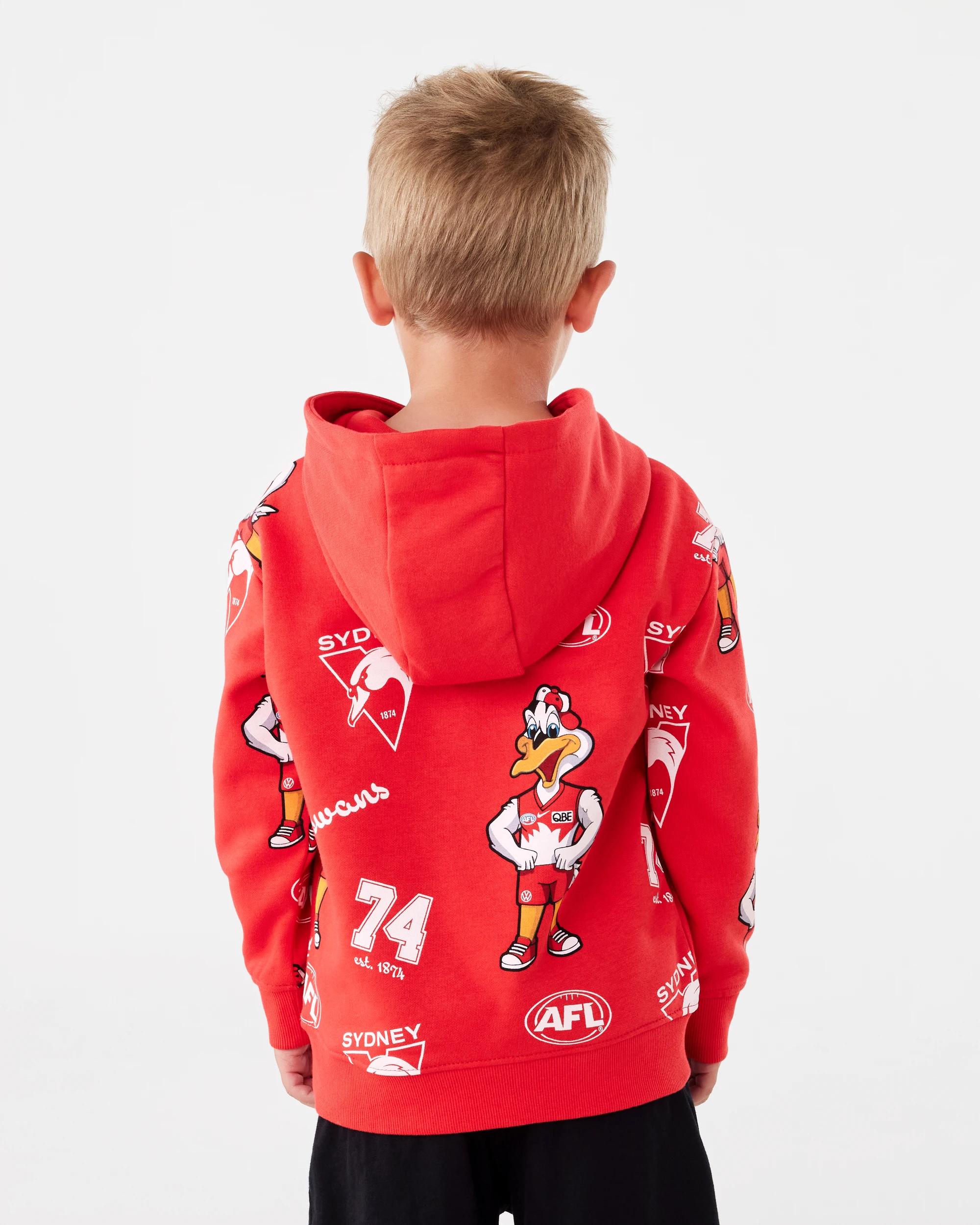 3 Official AFL Kids Hoodie Sydney, 3 of 9