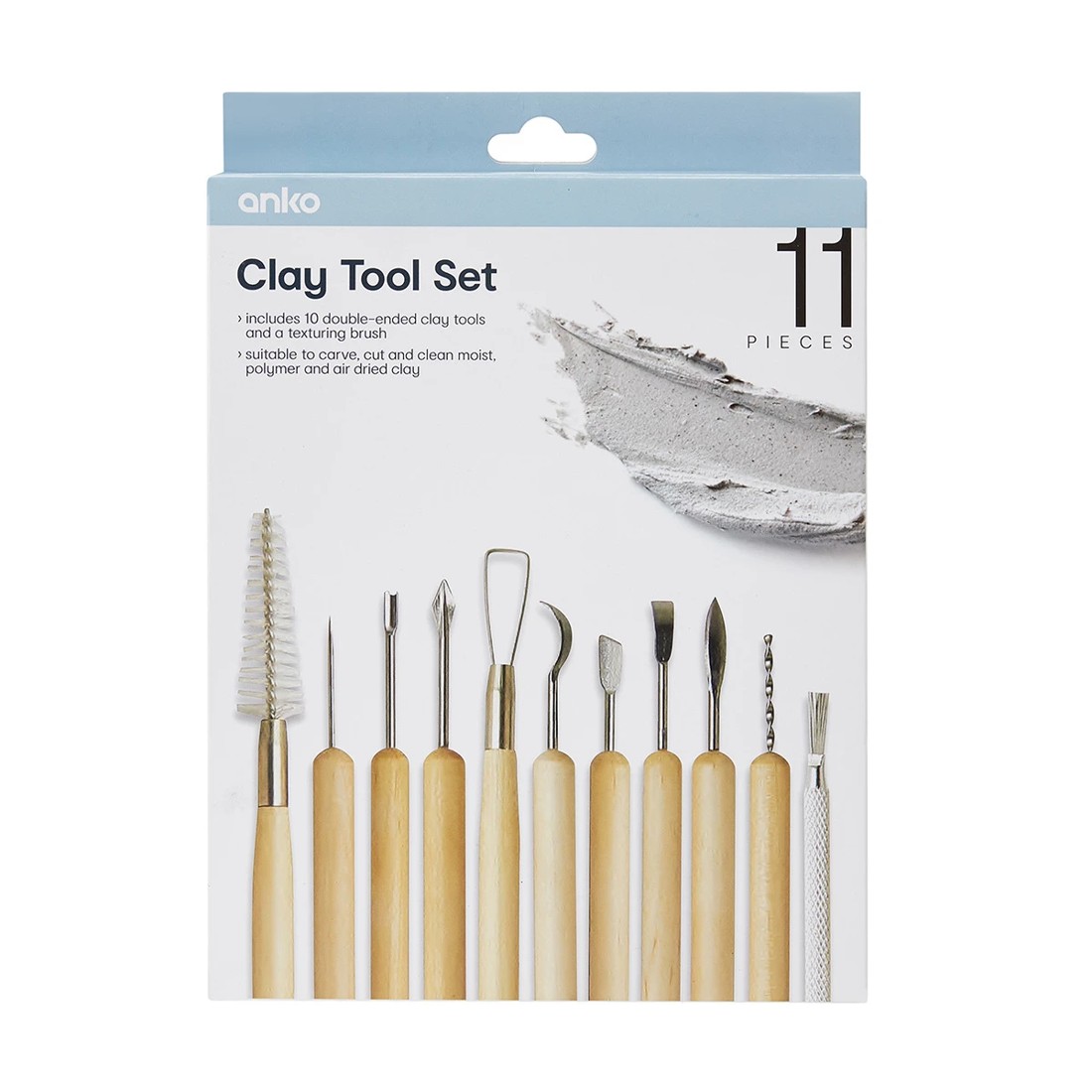 1 11 Piece Clay Tool Set, 1 of 6
