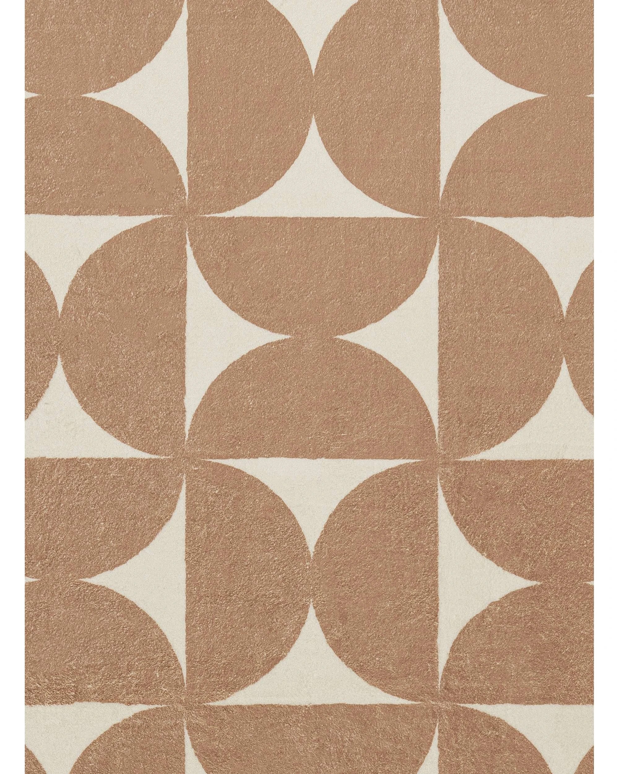 6 Loopsie Rousham Geometric Washable Rug-230cm x 160cm - Brown, 6 of 8