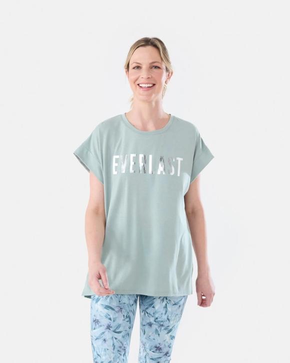 Everlast Womens Relaxed Longline T-shirt