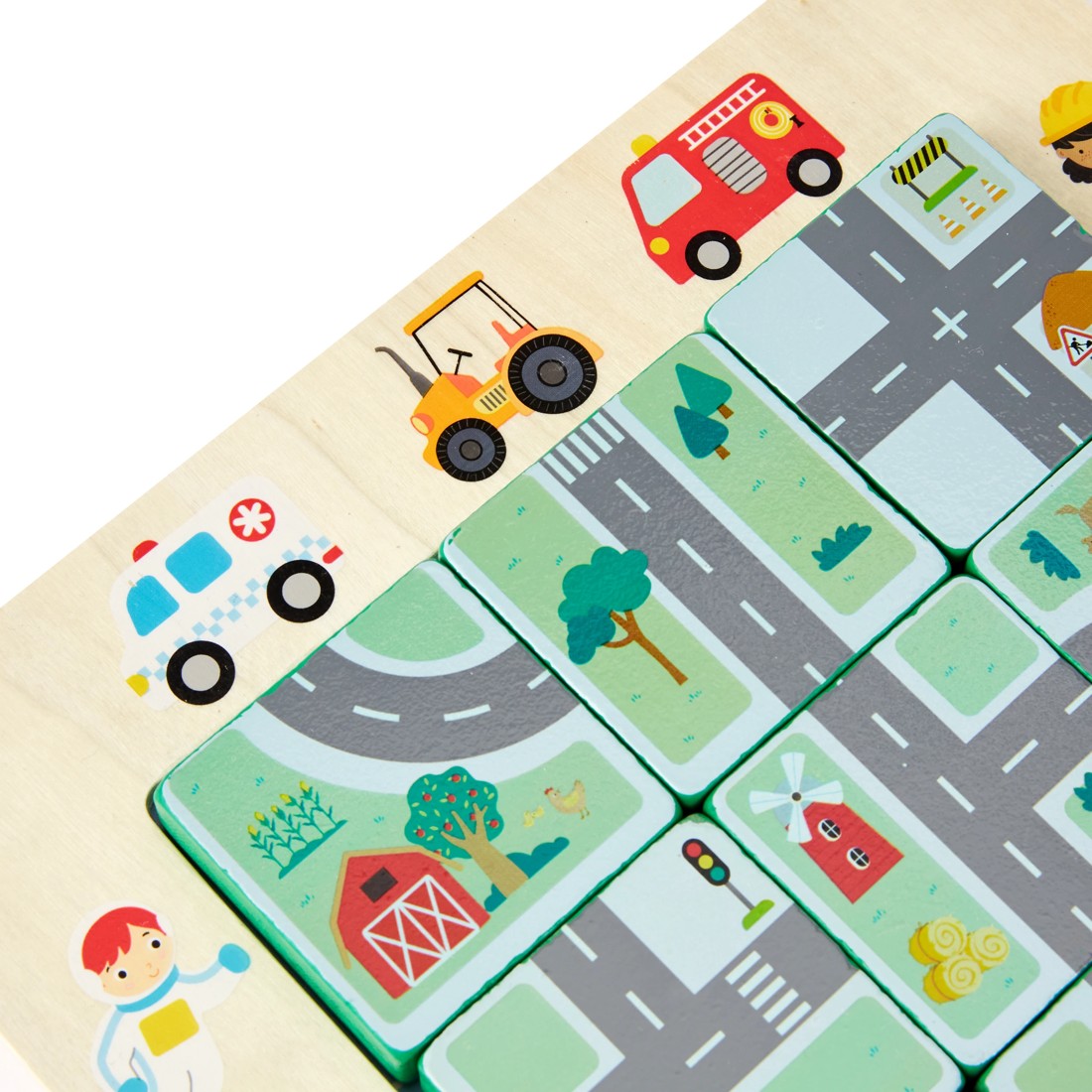 5 16 Piece Wooden Wayfinding Puzzle, 5 of 5