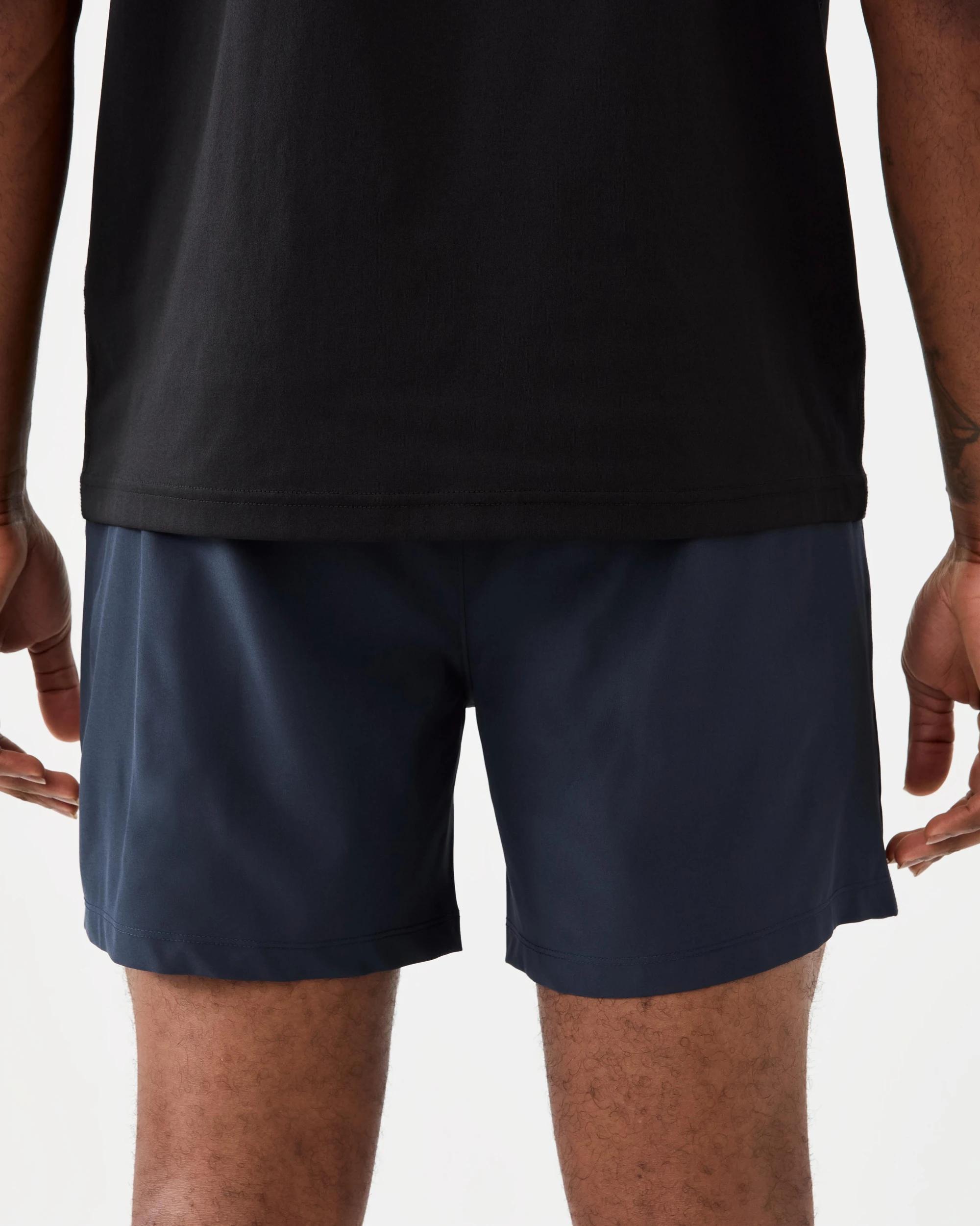 3 Active Mens Woven Stretch Shorts Shade Navy, 3 of 8